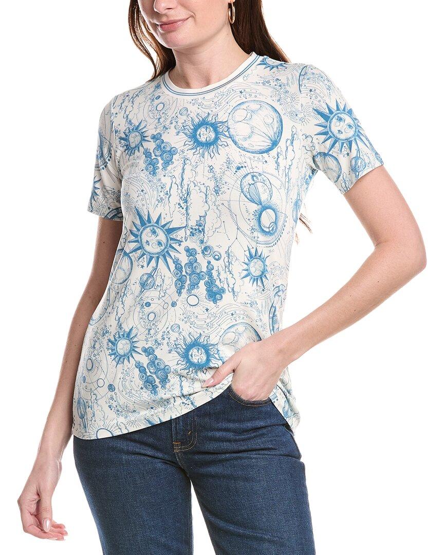 Maglietta Johnny Was Lookout Swing Tunic Floreale Nera - Taglia XL - Nuova Con Etichette