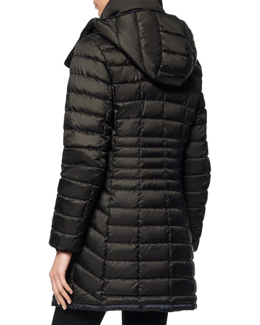 Marc new york diamond quilt hooded sales puffer coat