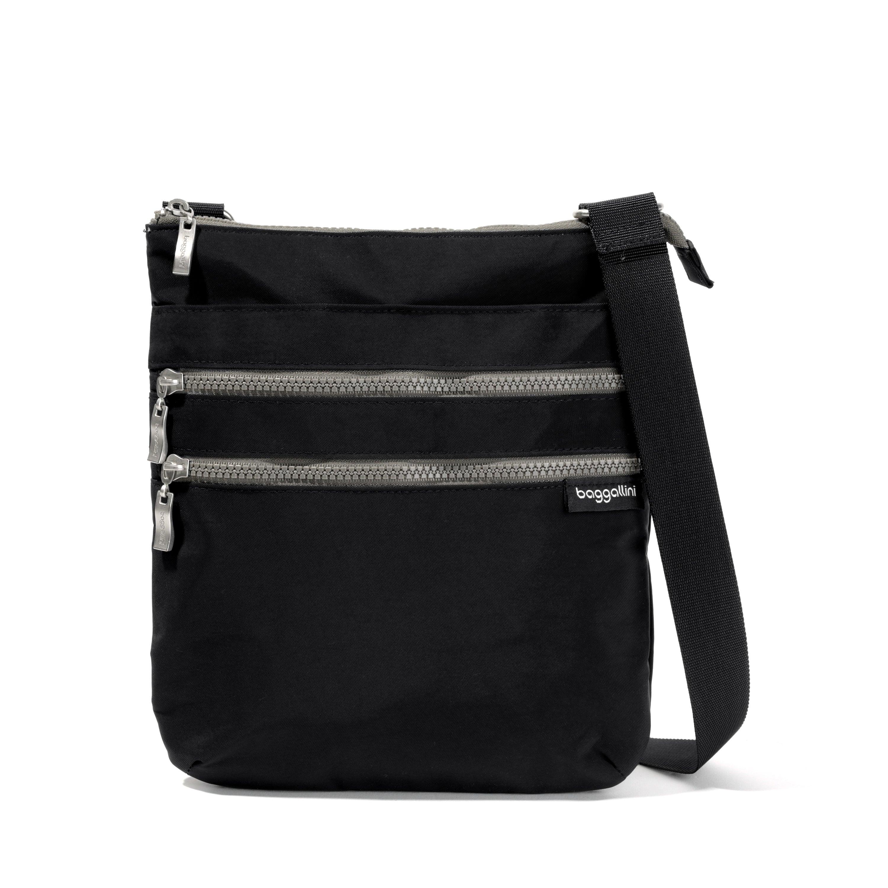 Dkny triple shop zip crossbody