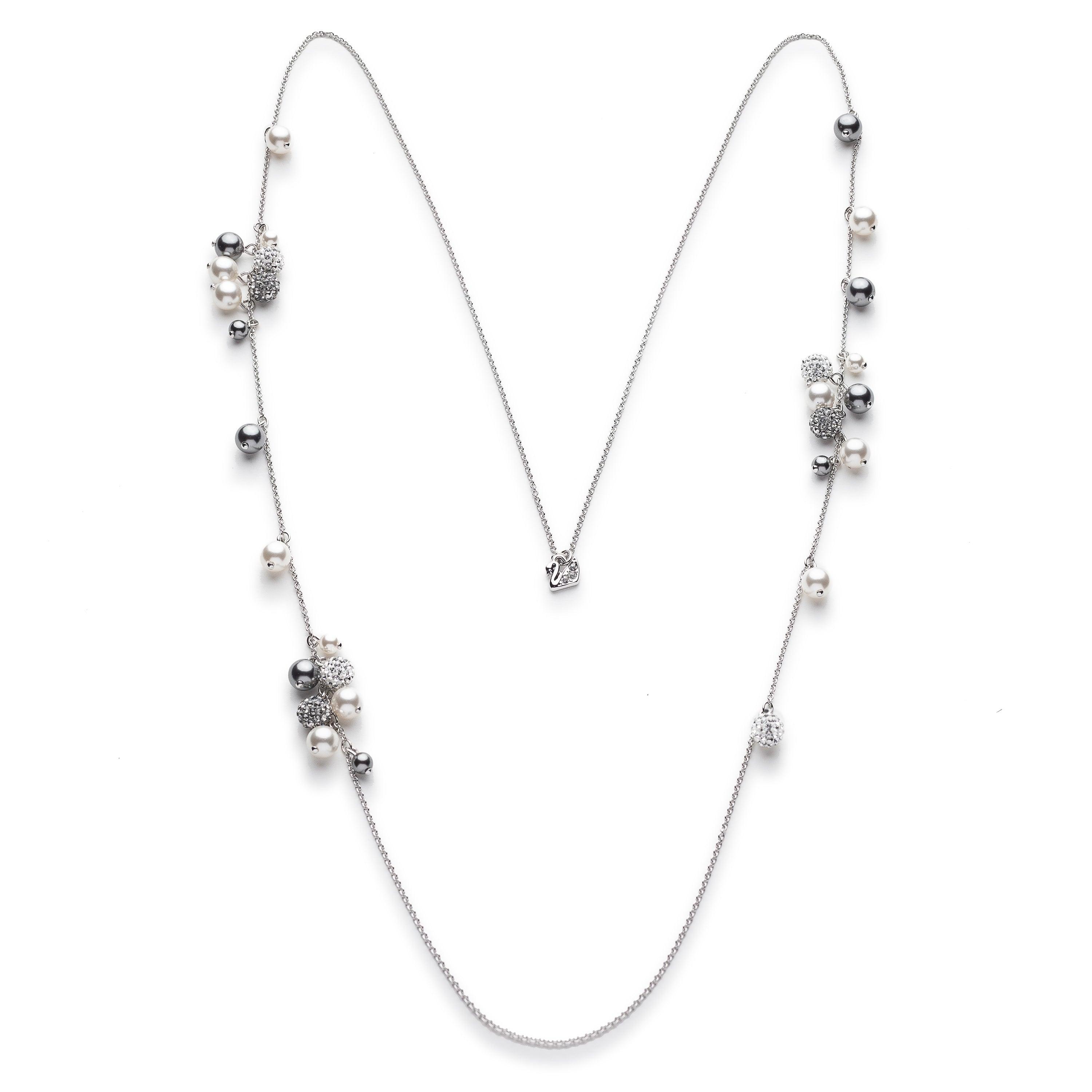Swarovski Lady Jane Strandage Necklace in Metallic Lyst