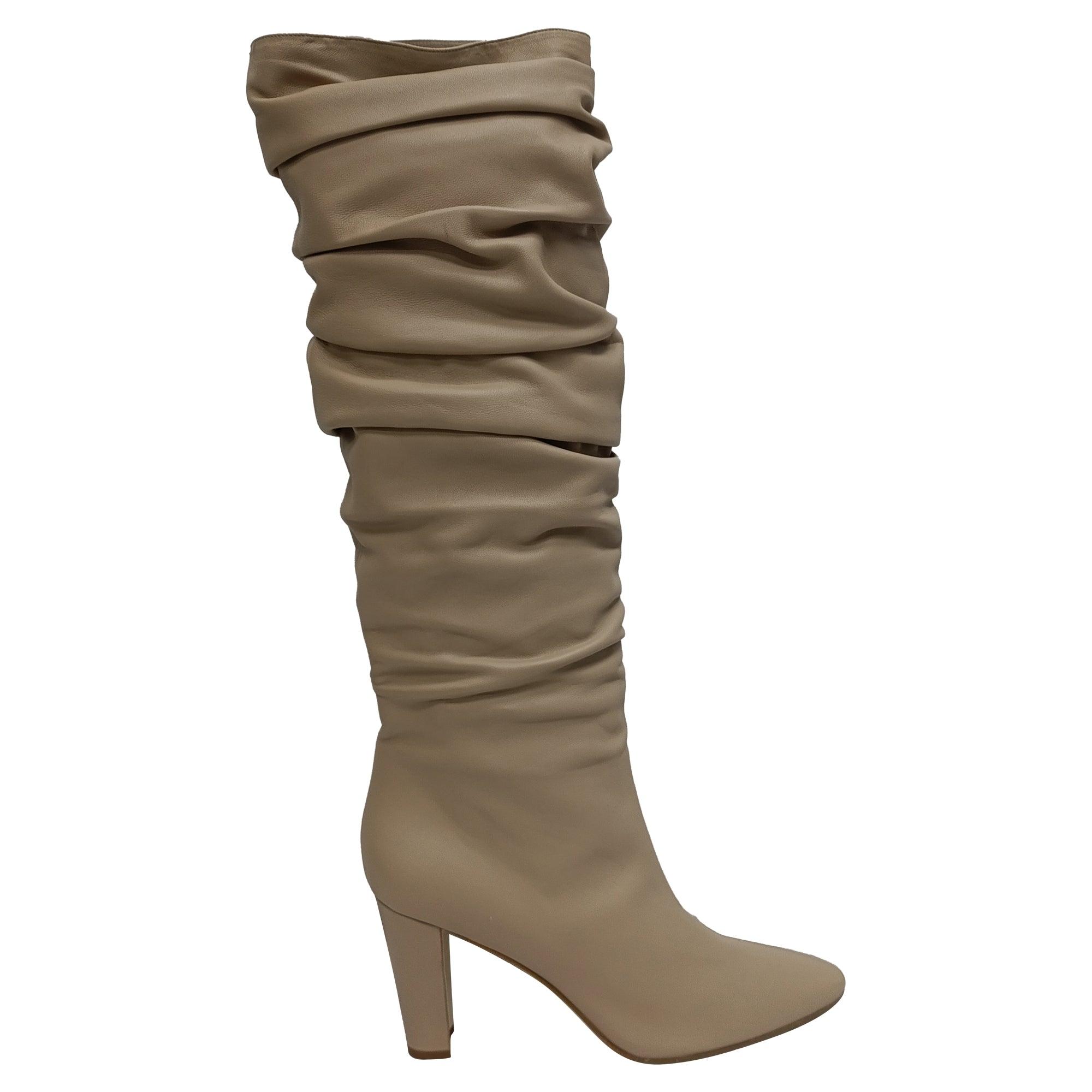 Bottes Manolo Blahnik En Daim Noir Ajouré - Pointure 38.5, Occasion, Style Élégant
