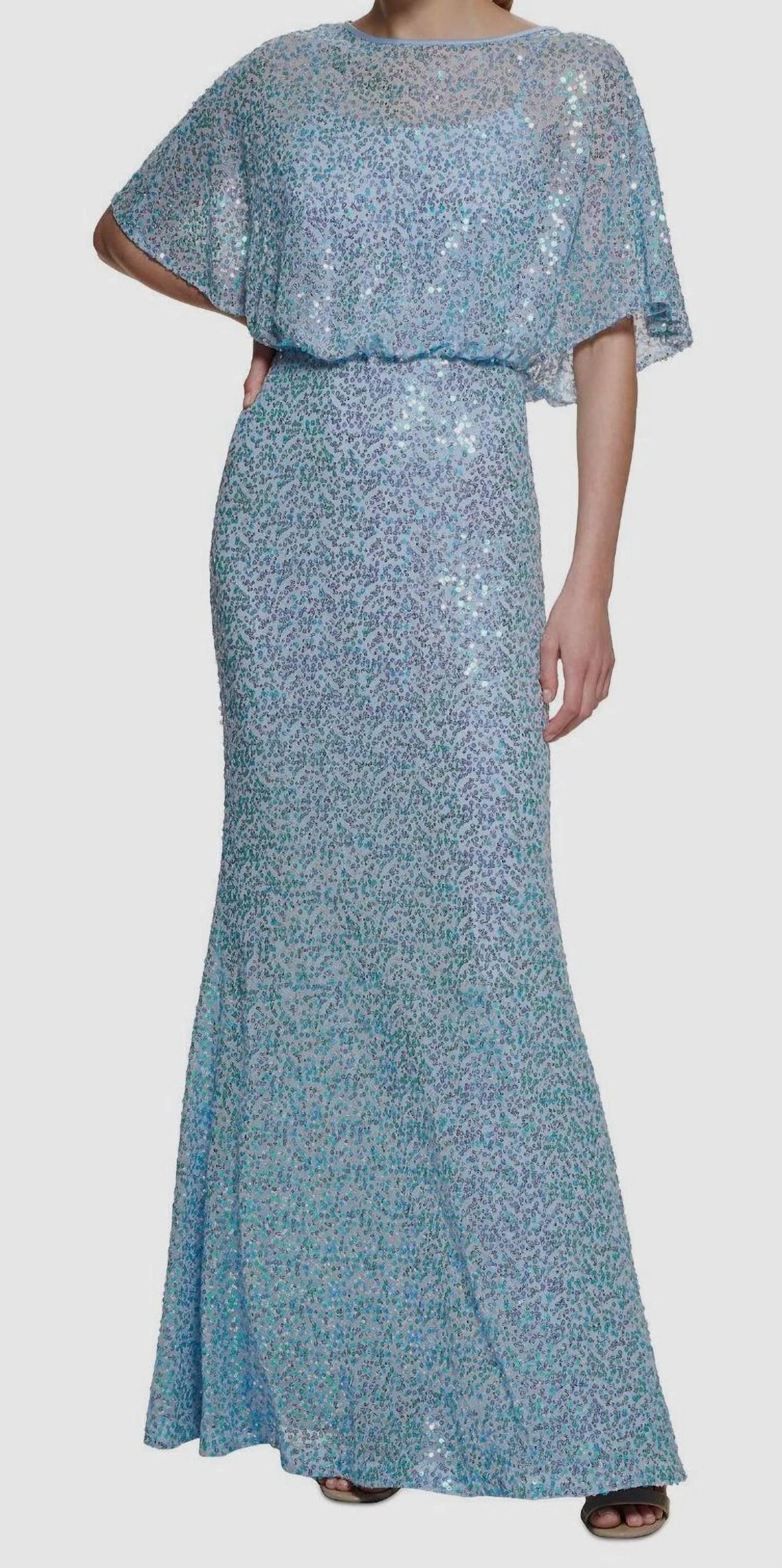 evening dress with side split A-Line Prom Dresses Side Split Evening Dresses main image 0
