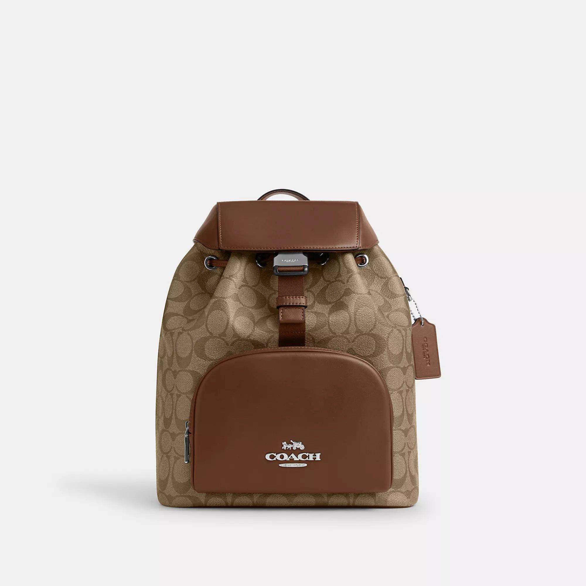 COACH Pace Large Backpack in Brown Lyst