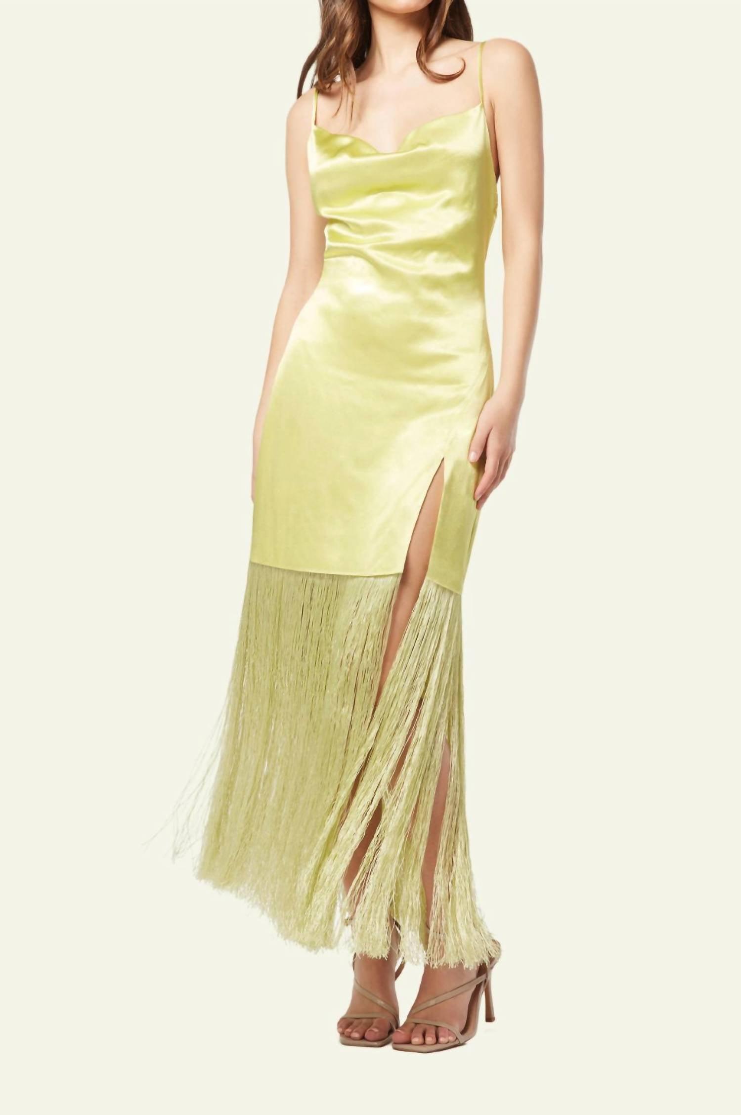 slim fit dress slacks Elliatt Hope Strapless Midi Dress in Yellow – TrenLend