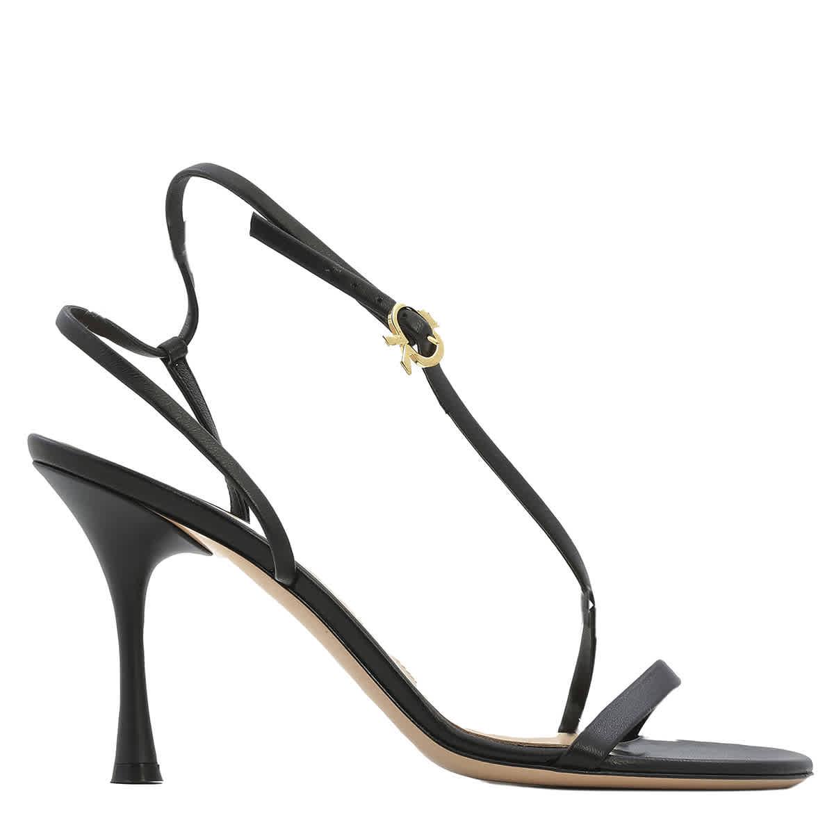 シューズ・サンダルその他 GIANVITO ROSSI Woman Flat sandals Black G3265910GOMNAP BLACK GIANVITO ROSSI: Flat sandals woman - Black | Gianvito Rossi