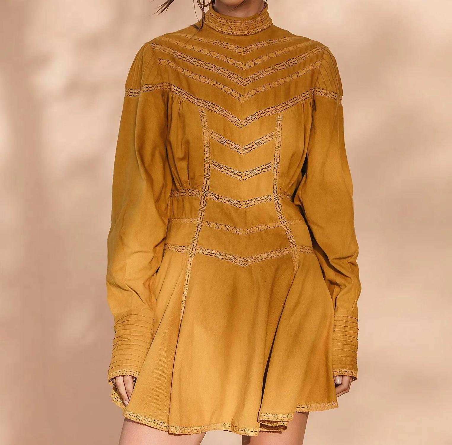 slim fit dress slacks Mes Demoiselles | Gita Dress - Yellow