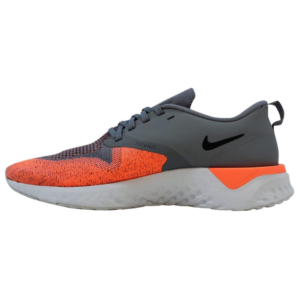 Nike Odyssey React 2 Flyknit Cool /black-bright Mango Ah1016-004 in Blue |  Lyst