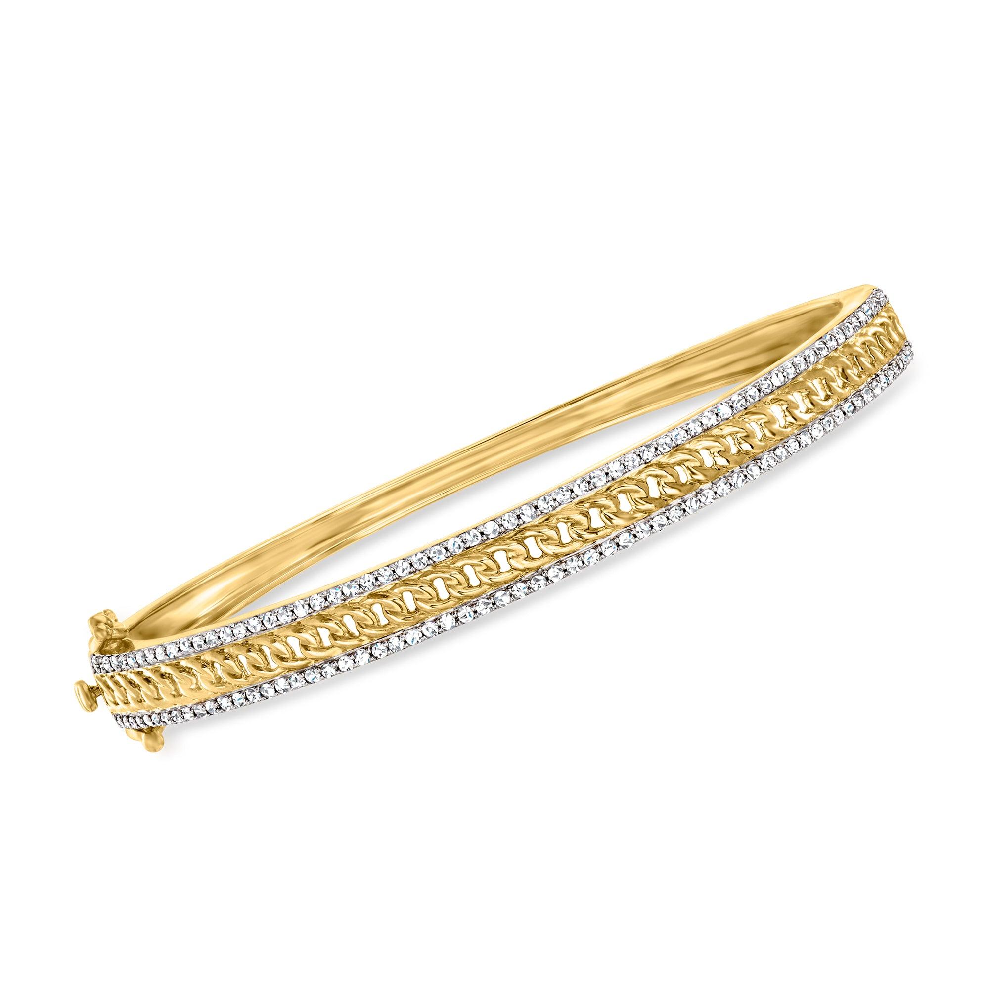 Ross simons sale gold bangle bracelets