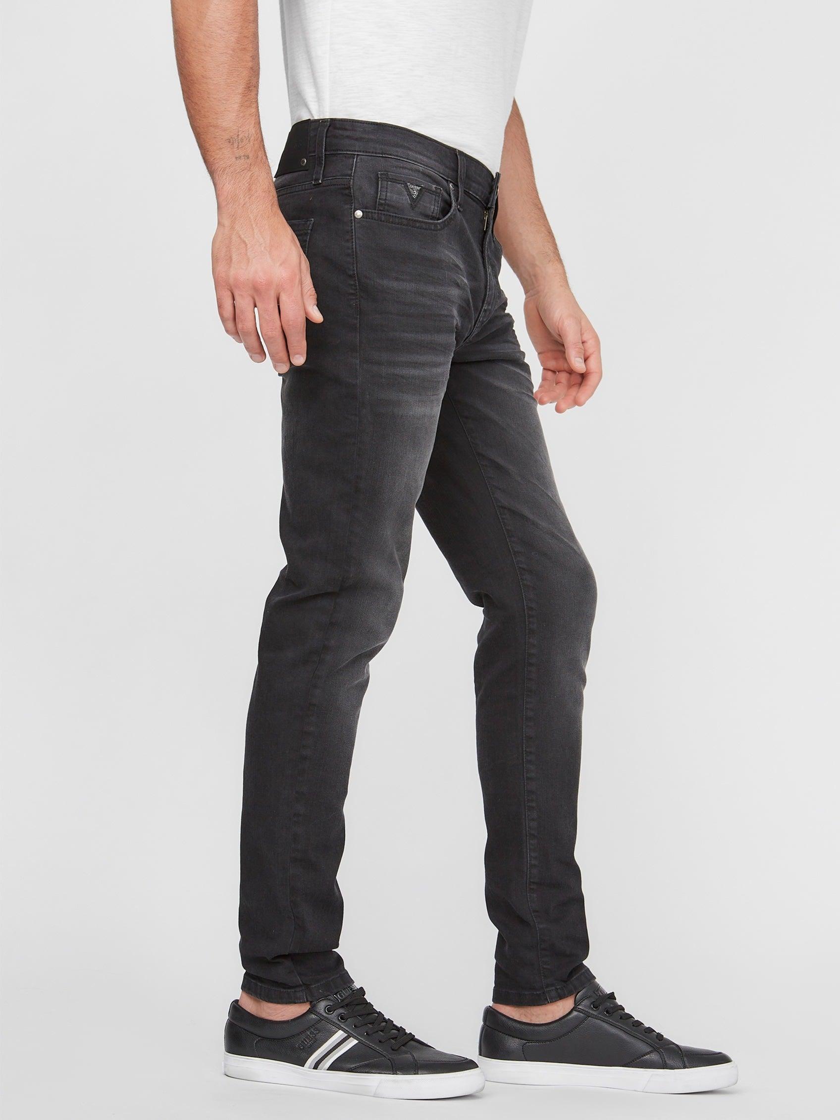Guess Factory Avalon Modern Skinny Jeans in Black for Men | Lyst