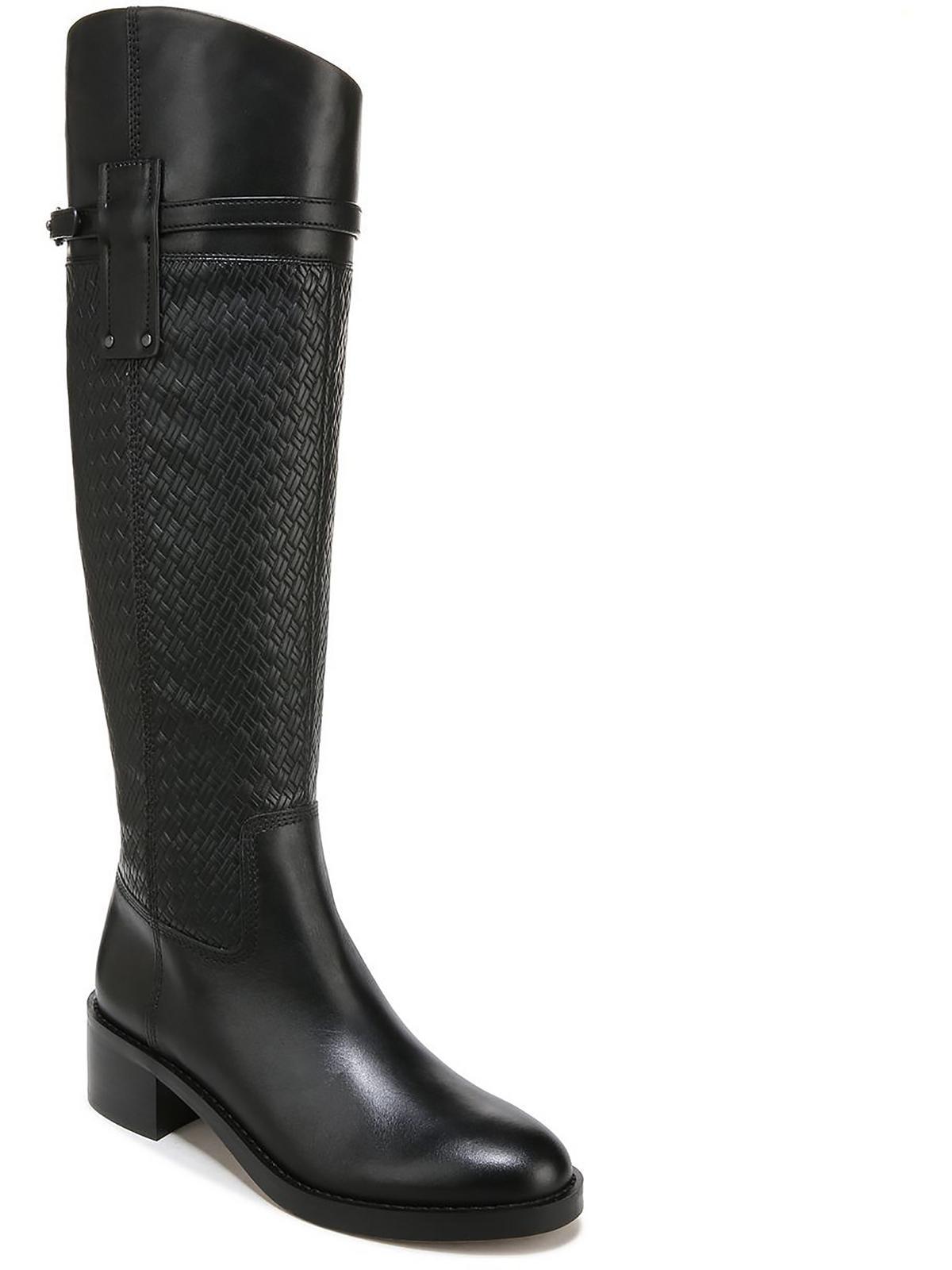 Franco sarto black cheap knee high boots
