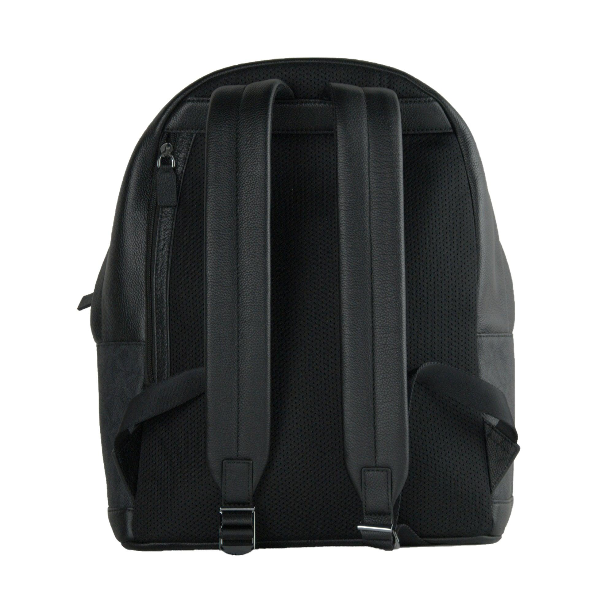 Michael Kors Black Leather Russel Backpack for Men Lyst