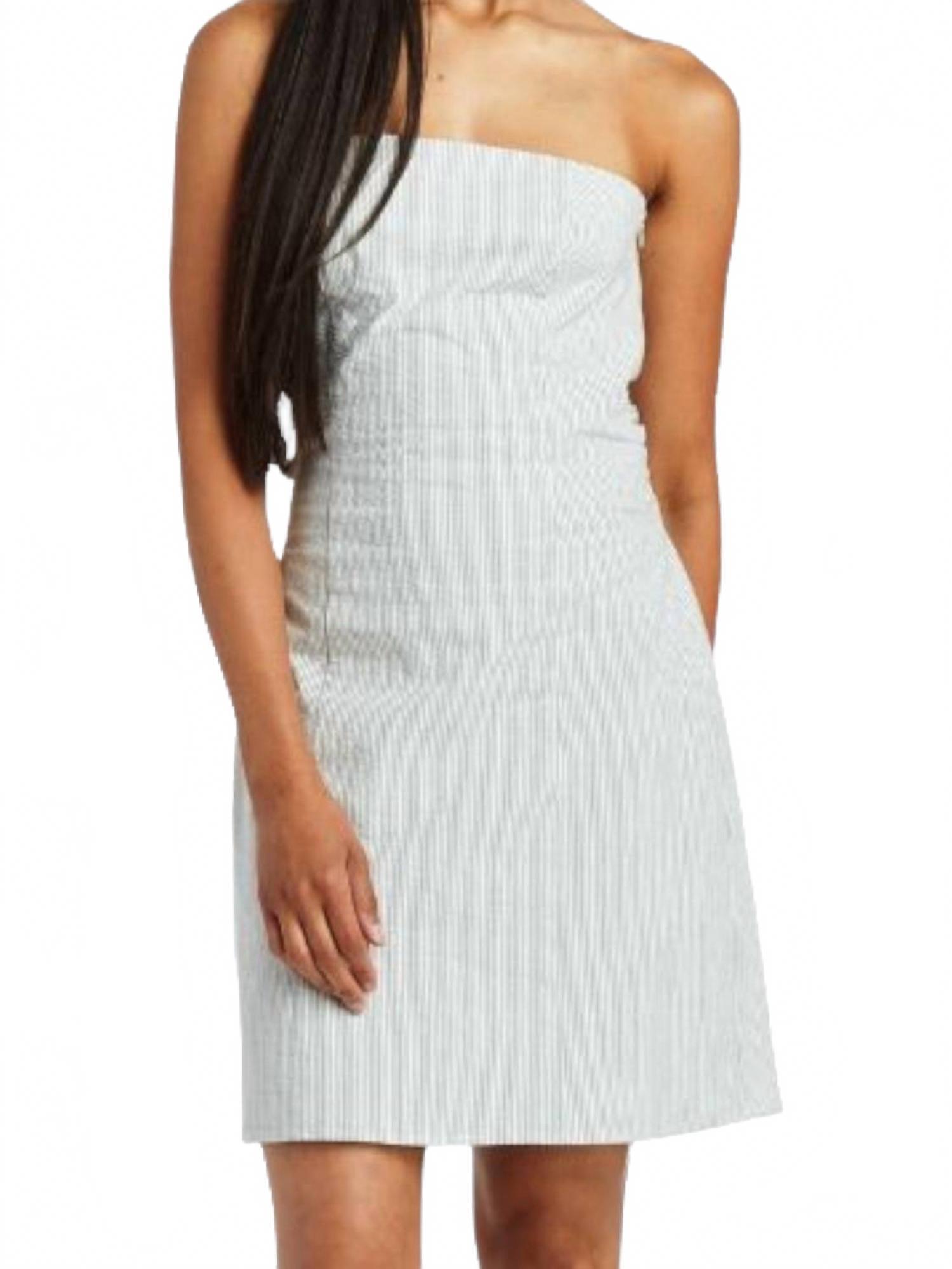 knee length dresses for ladies Drew Puff Sleeve Corset Linen Mini Dress • Shop American Threads Black / M main image 0