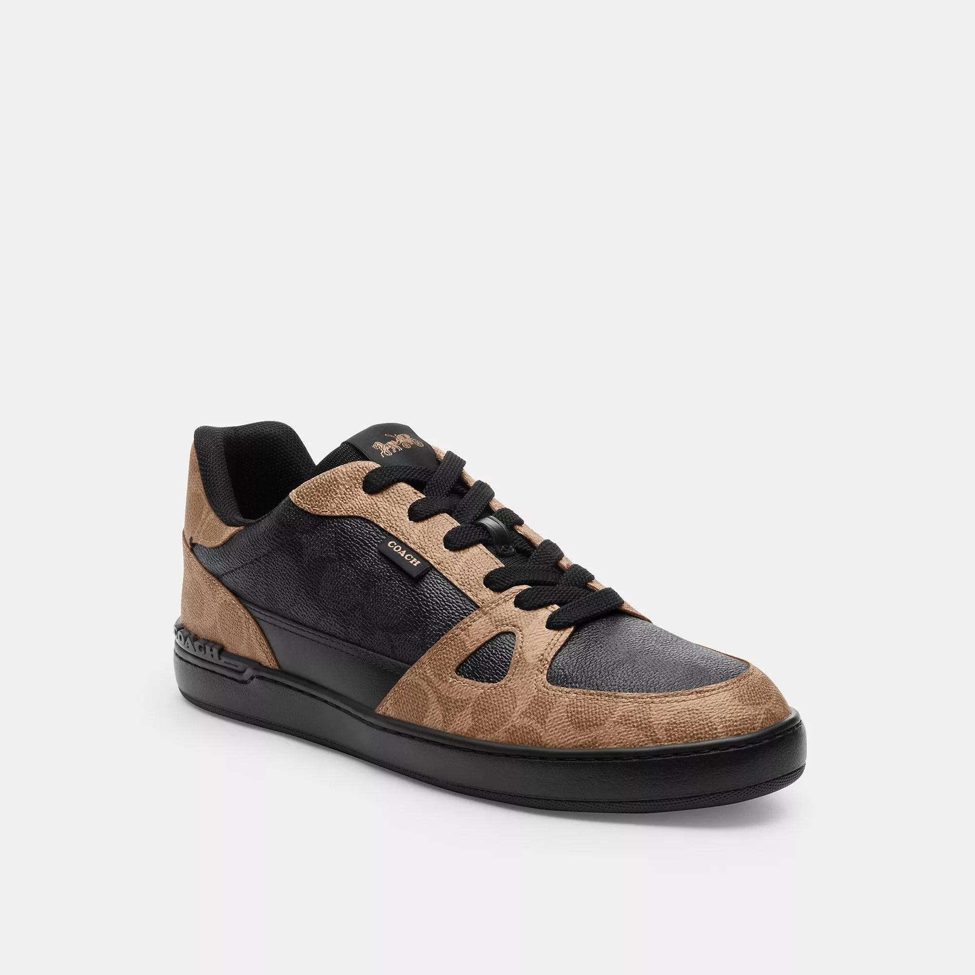 COACH Clip Court Sneaker in Black for Men | Lyst