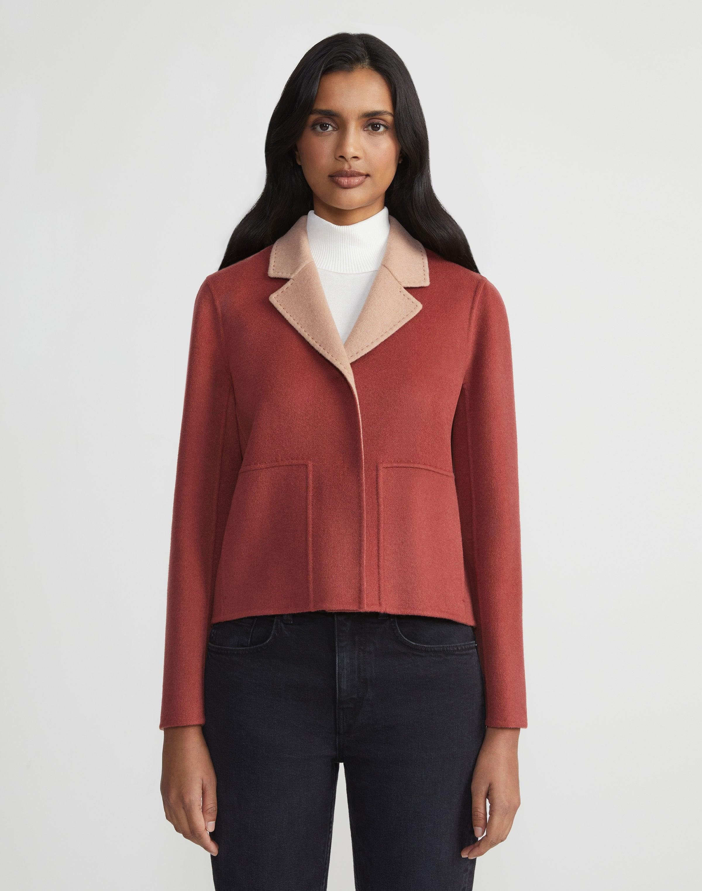 Lafayette 148 New York Two-Tone Double Face Reversible Andover 