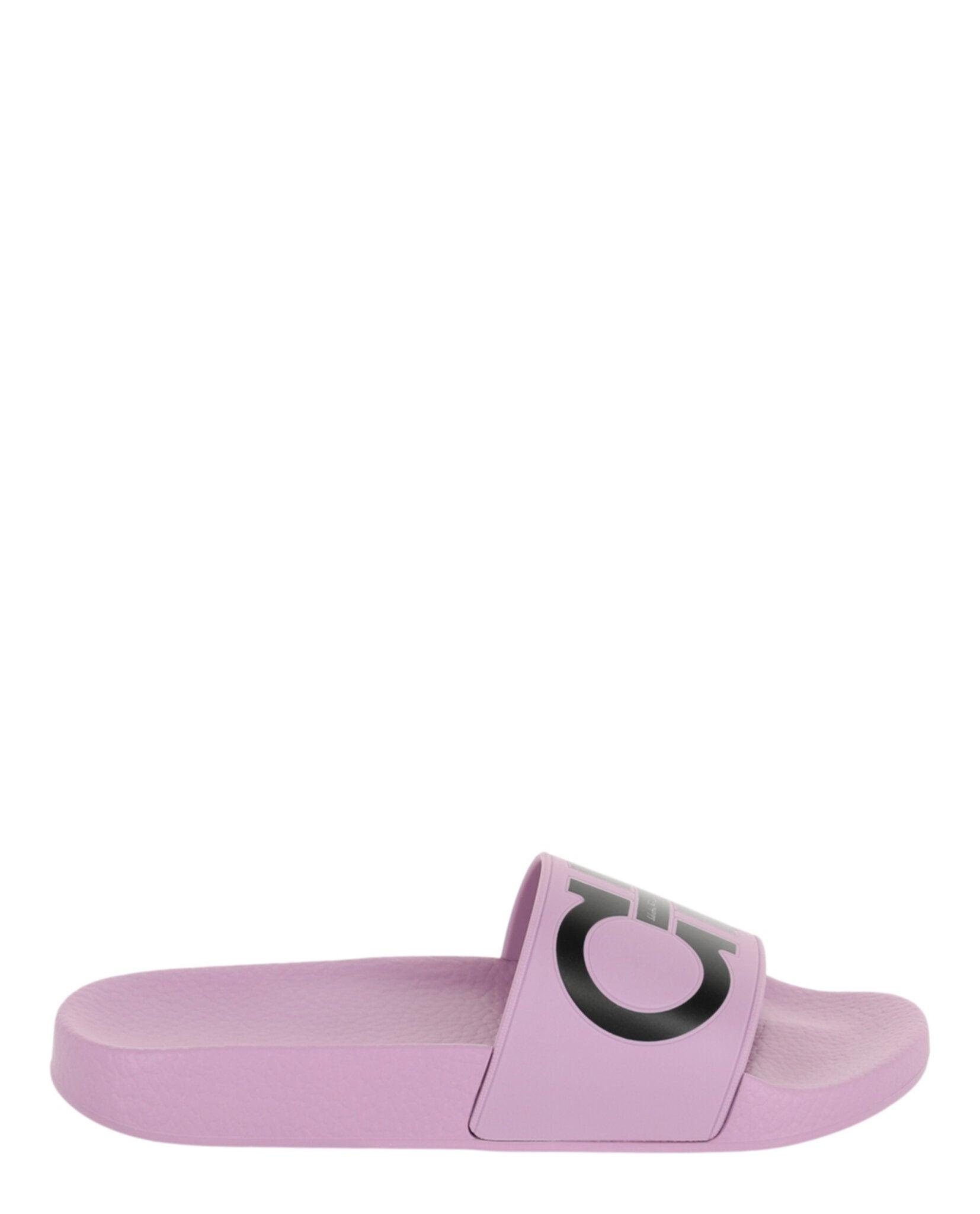 ★FERRAGAMO★ Oria Double Gancini Sandals Pink 01E565758085 Ferragamo Oria Pink Womens Salvatore Ferragamo