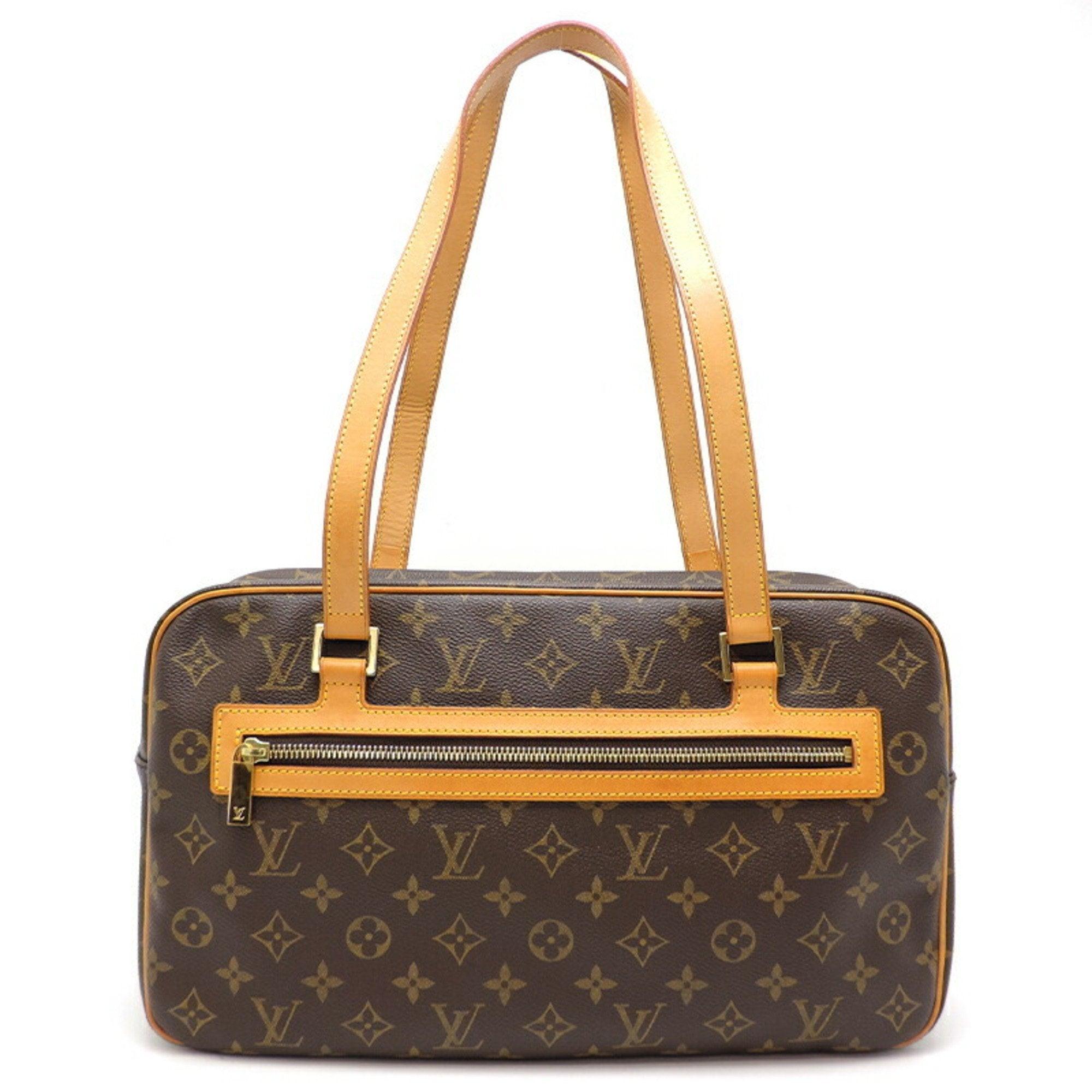 Louis Vuitton Cite Canvas Shoulder Bag (pre-owned) in Brown