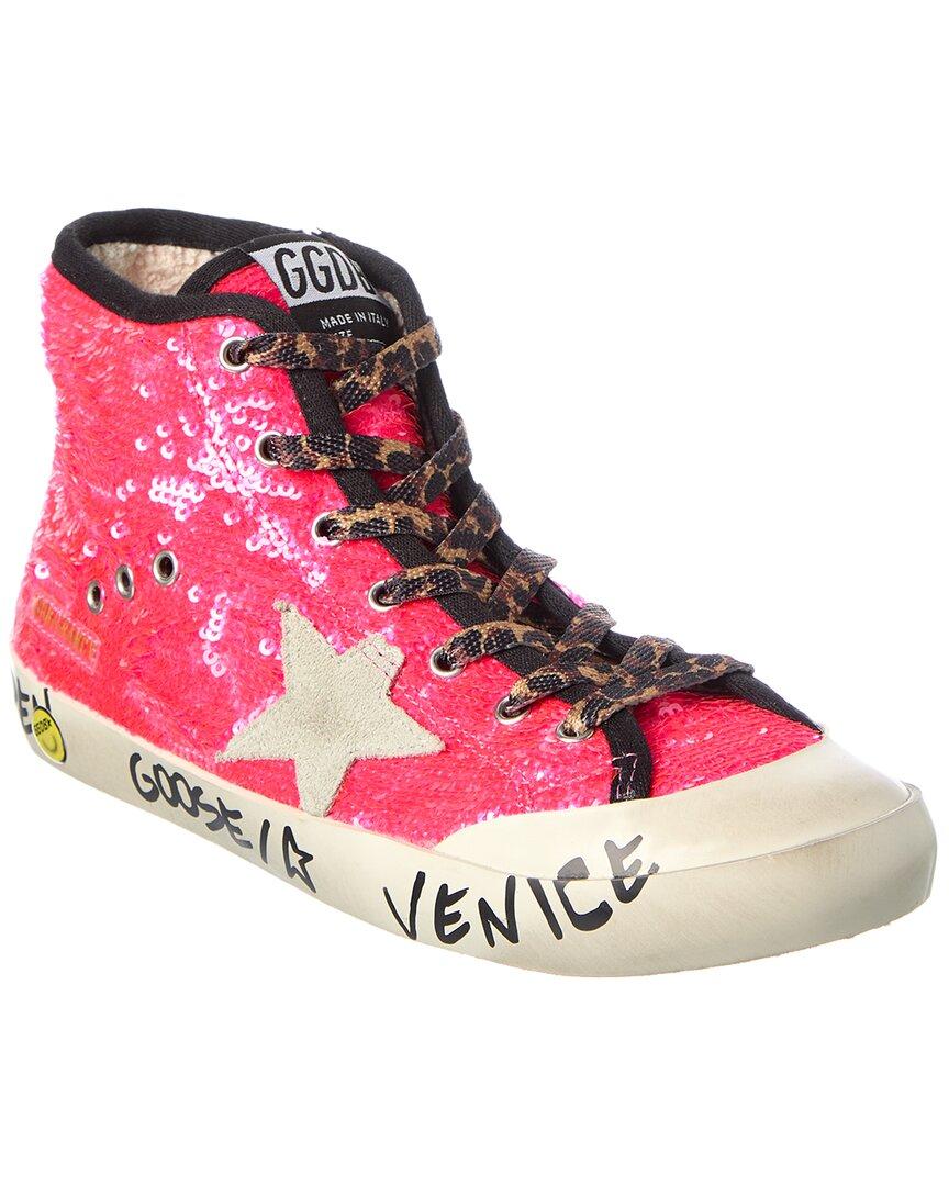 Golden Goose Francy Penstar Paillettes Sneaker in Pink Lyst
