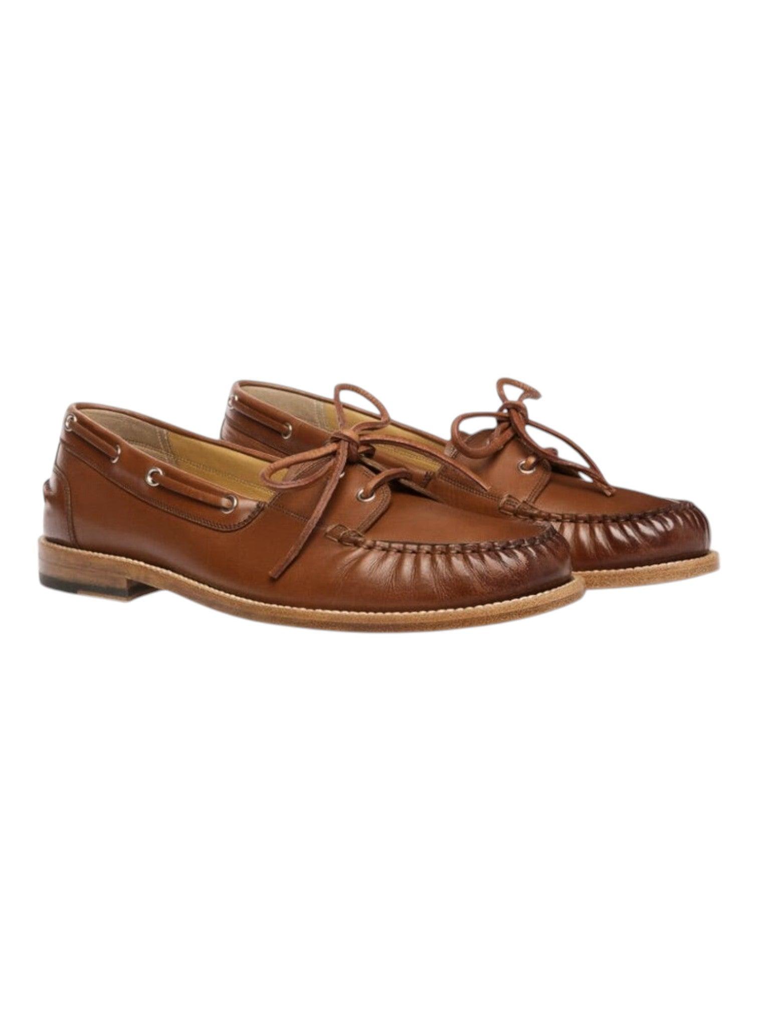 BALLY Men\'s Brown Leather Slip-On Clog Pro. Oiled Leather Men main image 3