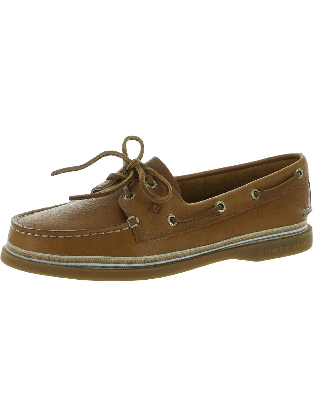 Sperry Top Sider Authentic Original 2 Eye Leather Round Toe Boat