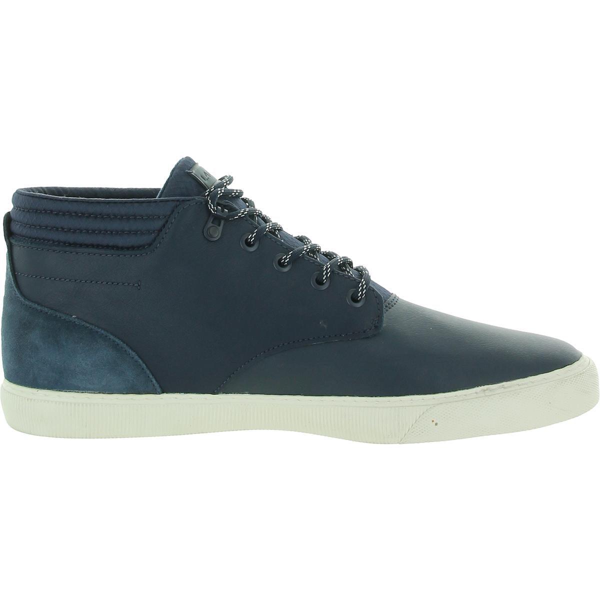 Lacoste Esparre Chukka 320 Leather Shootie Chukka Boots in Blue for Men |  Lyst
