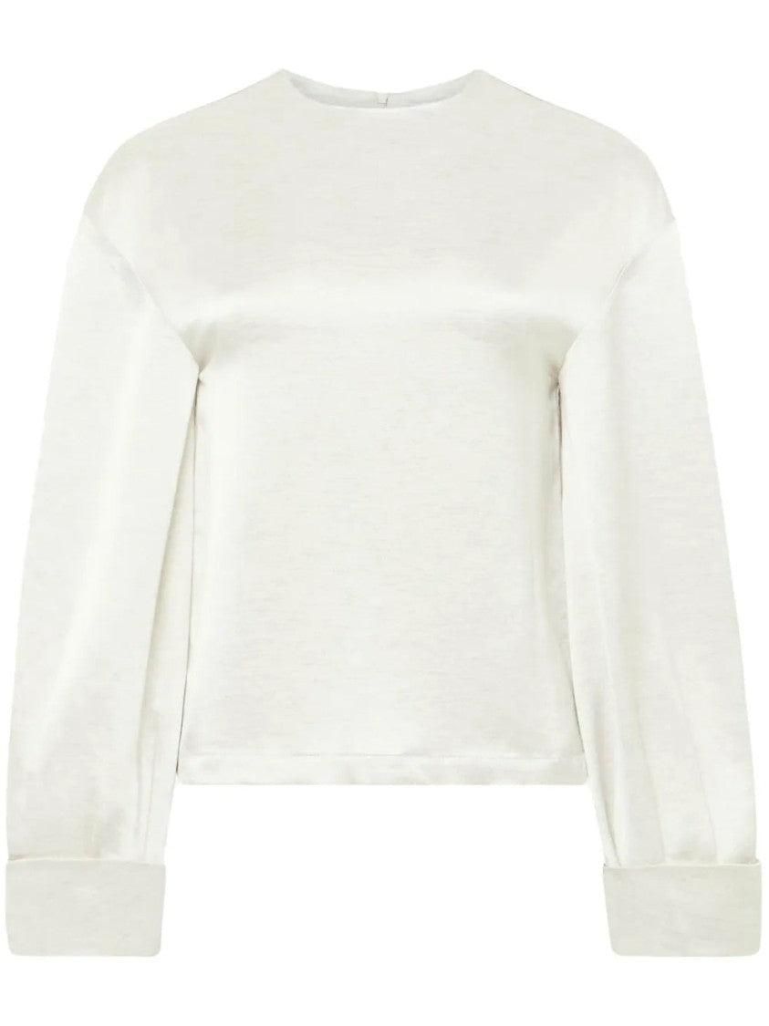 【送料&関税込】J.W. Anderson Black Satin Top Satin top in black - JW Anderson | Mytheresa