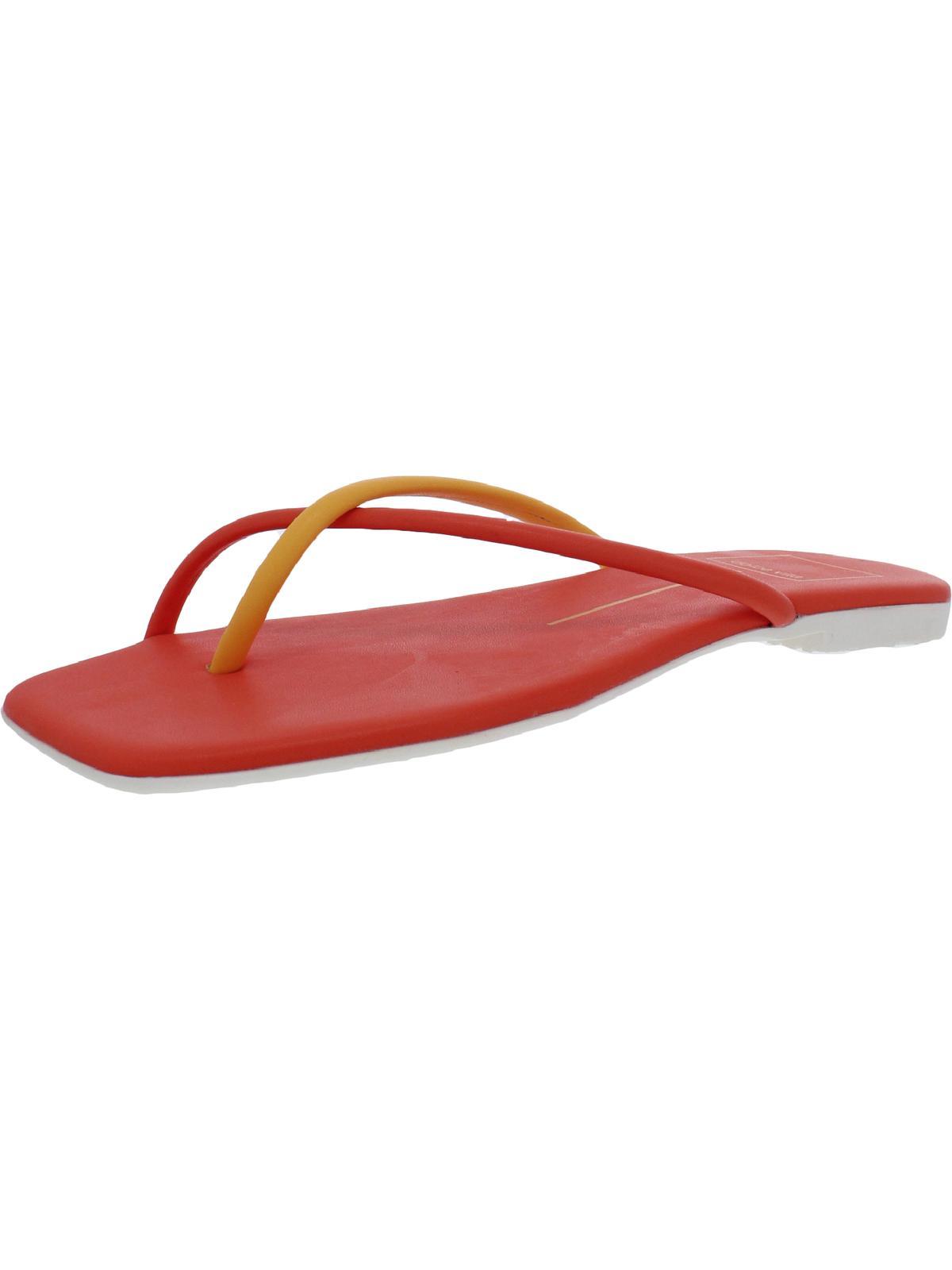 Dolce Vita Lyza Thong Sandals Criss Cross Front Flat Sandals in