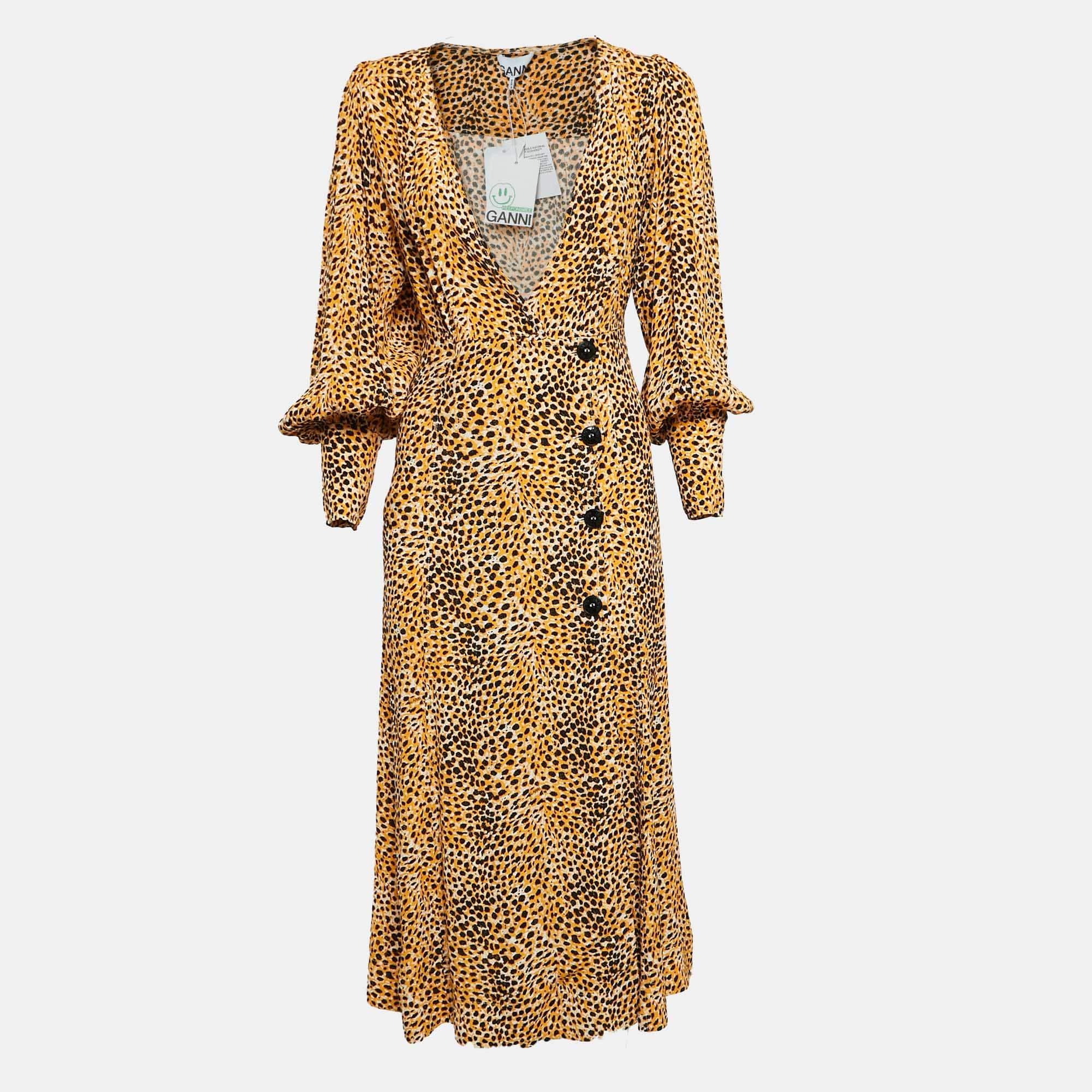 Designer Ganni Leopard Dresses for Women - Up to 63% off | Lyst