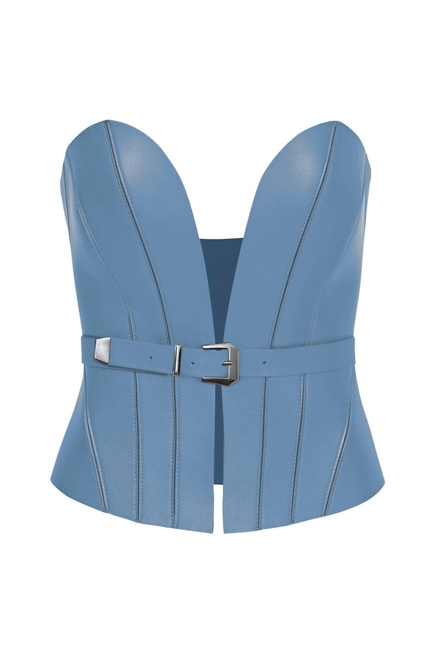 Pritch London Corset Belt in Blue | Lyst display picture 1