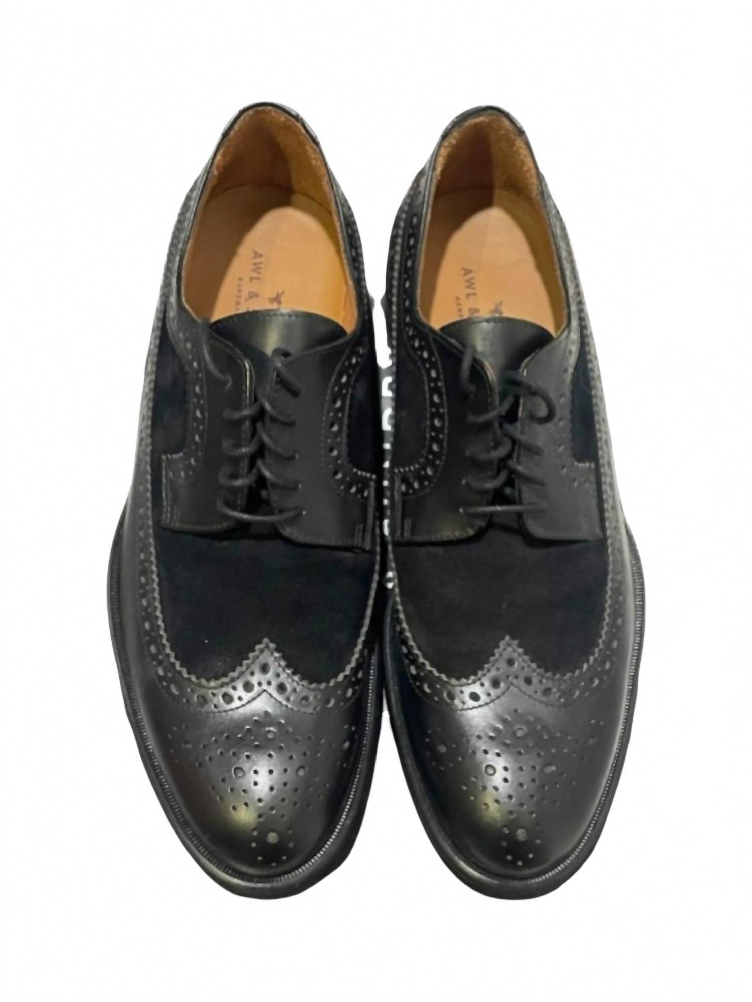 NEW AWL & SUNDRY men\'s casual lace up shoe in black Courtside Lace-up Sneaker | Men main image 3