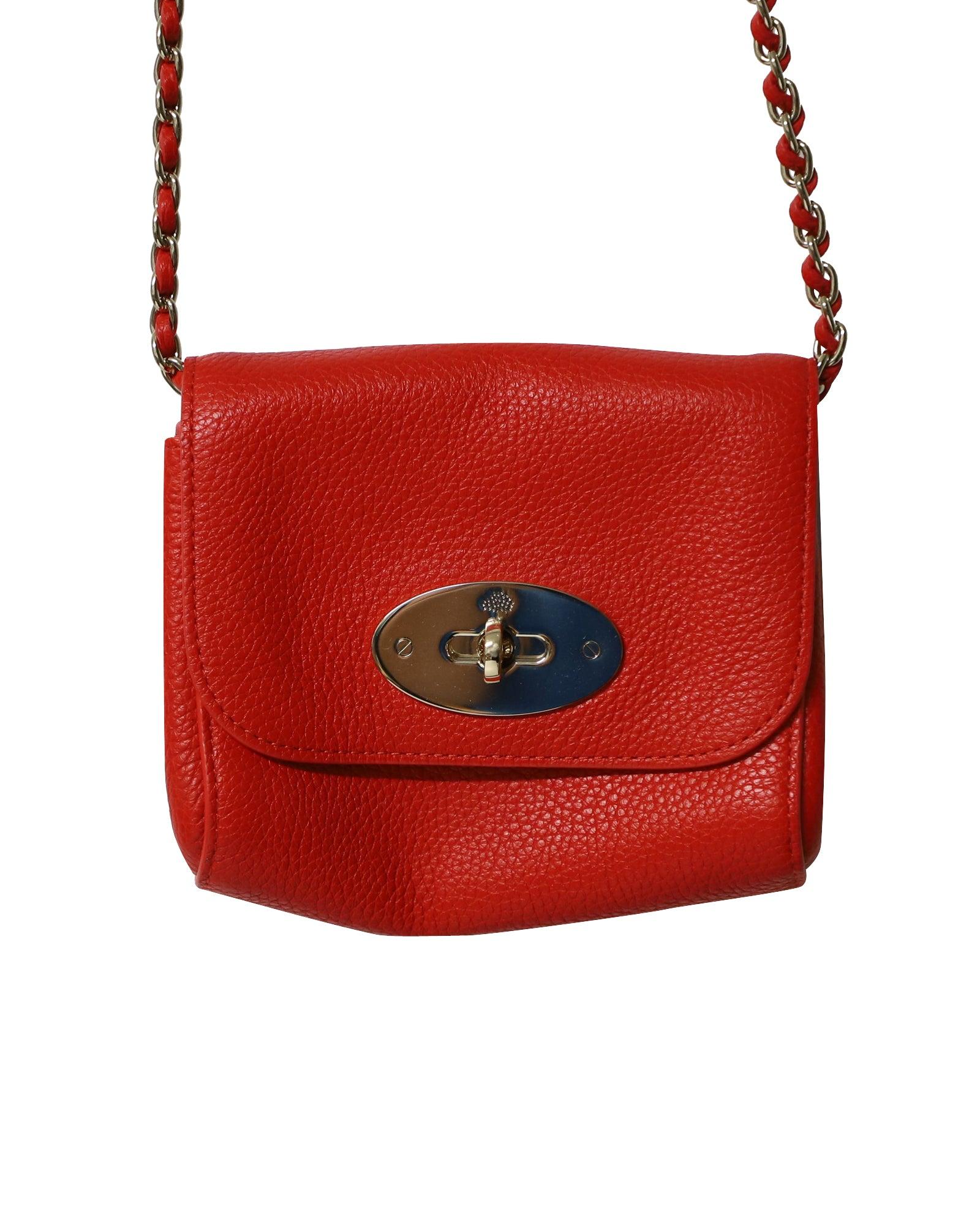 Mulberry bag red leather new arrivals