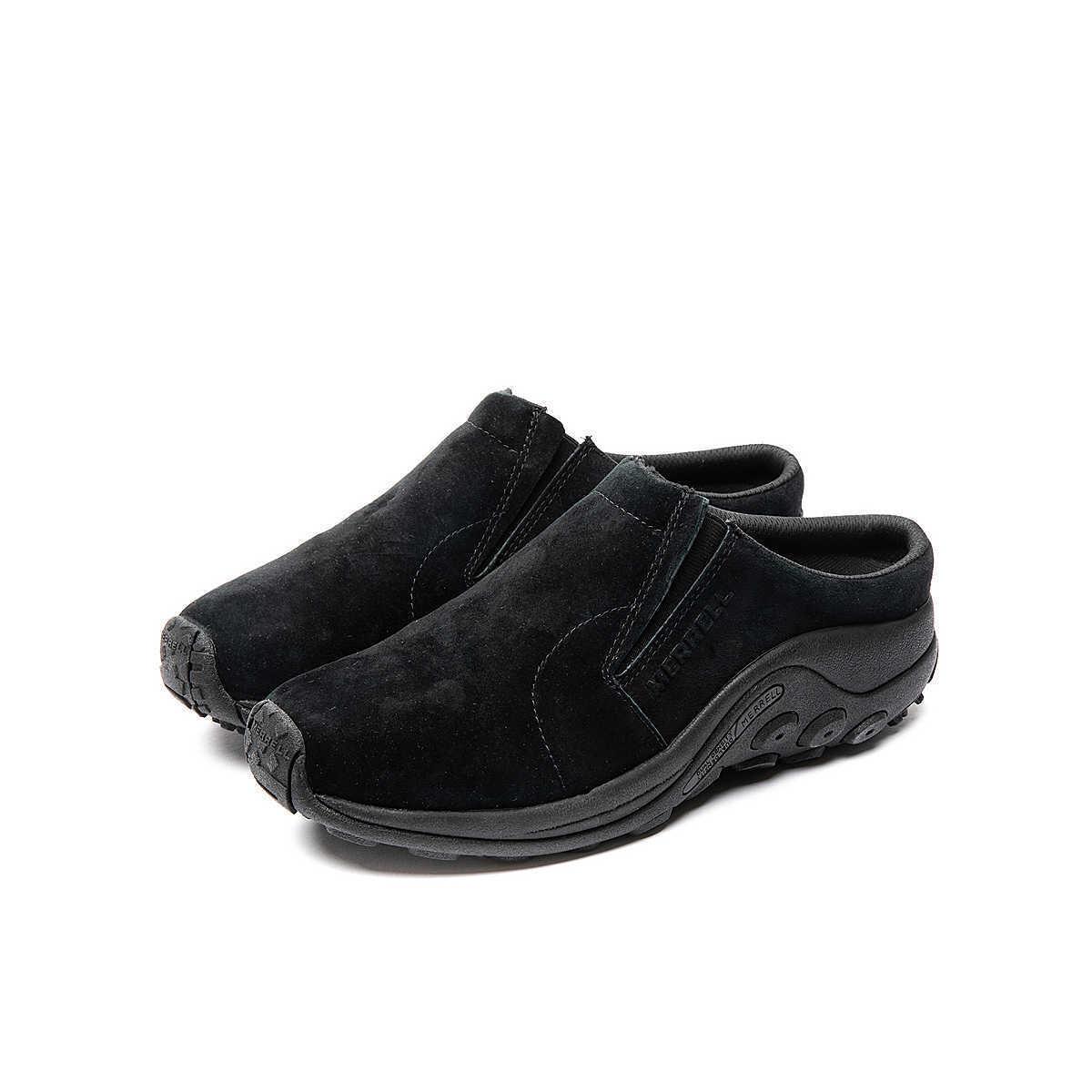 Merrell Leather Slip On Casual Shoes in Black for Men Lyst