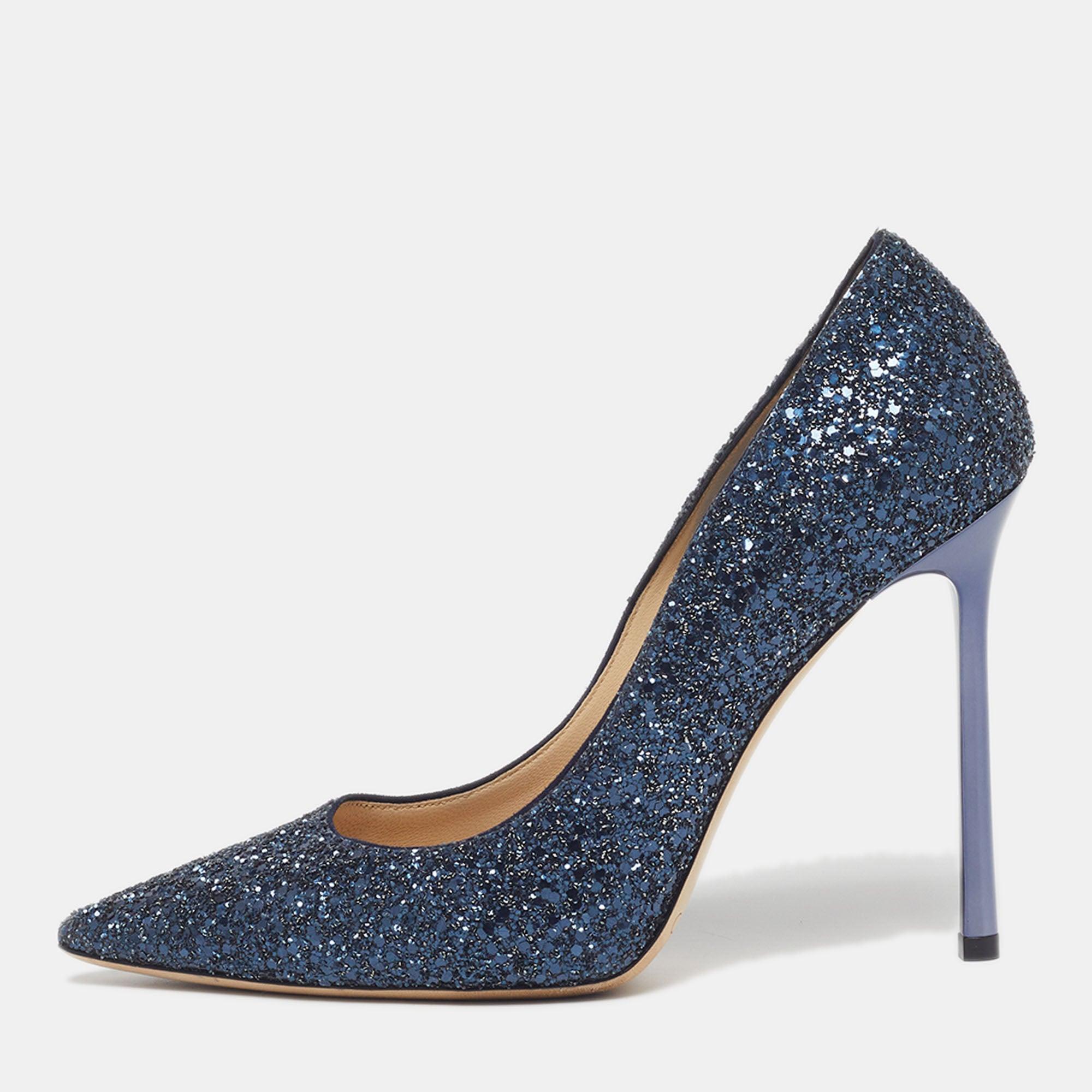 Blue Jimmy Choo Shoes for Women | Lyst