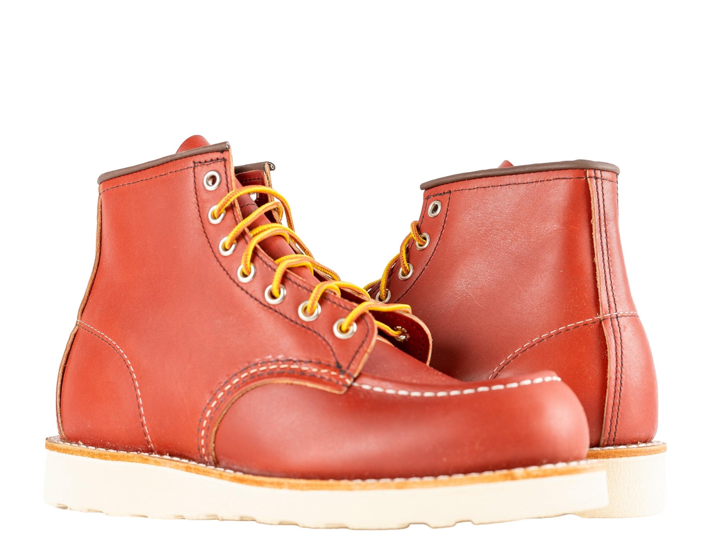 Red Wing Heritage 8875 6-Inch Classic Moc Boots 08875 Oro Russet