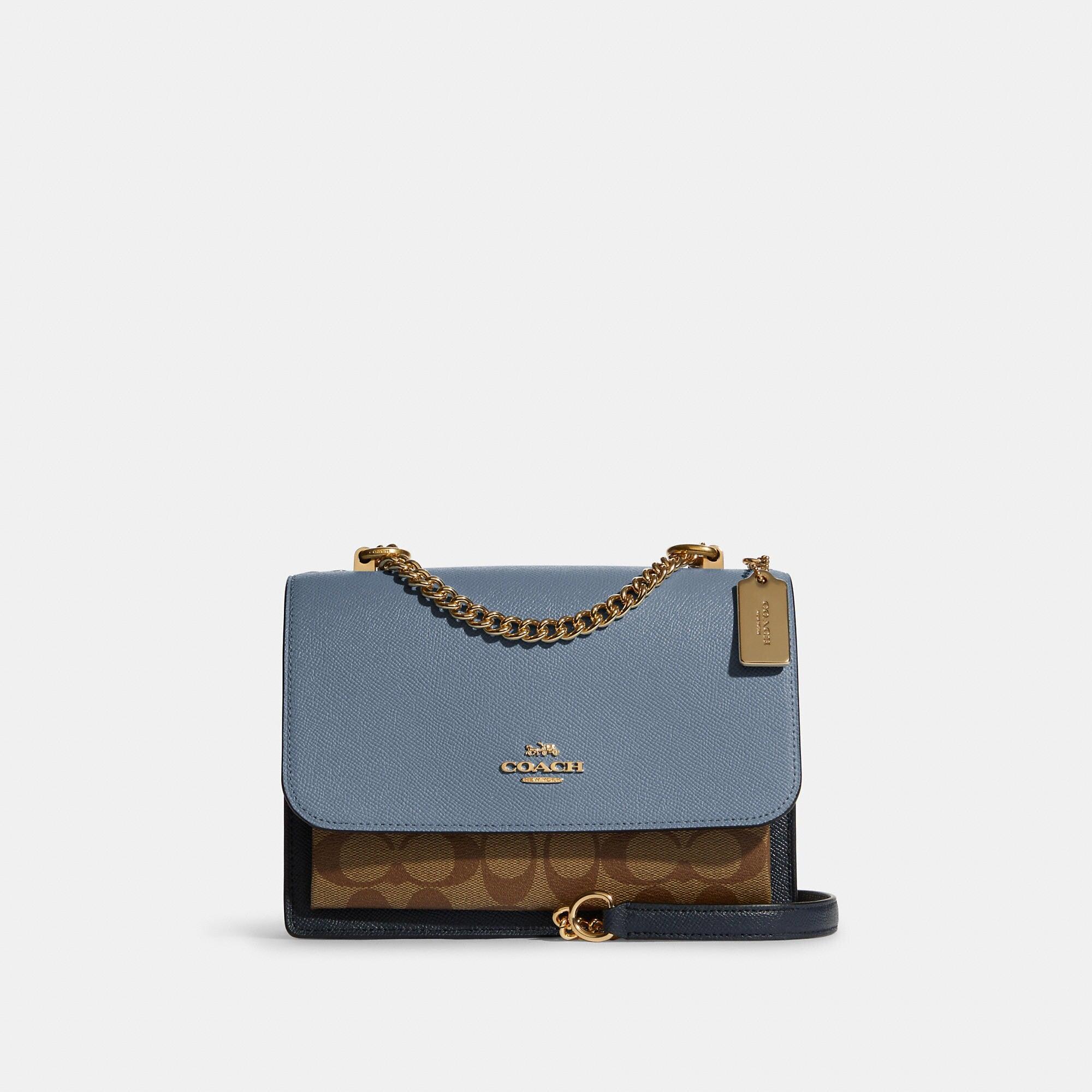 Coach Outlet Lacey Crossbody In Signature Canvas in Blue