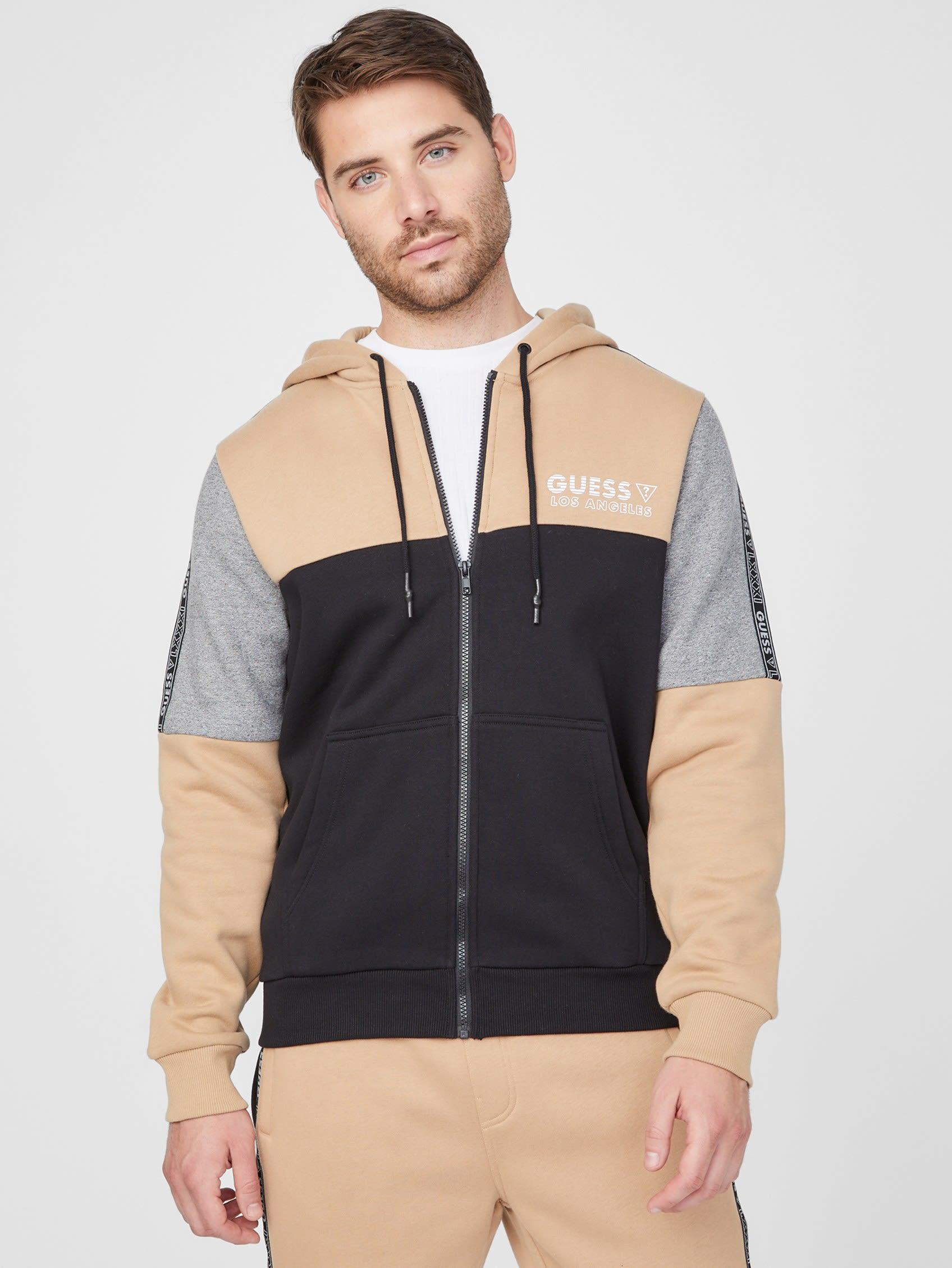 Guess Factory Ampo Color-block Hoodie for Men | Lyst