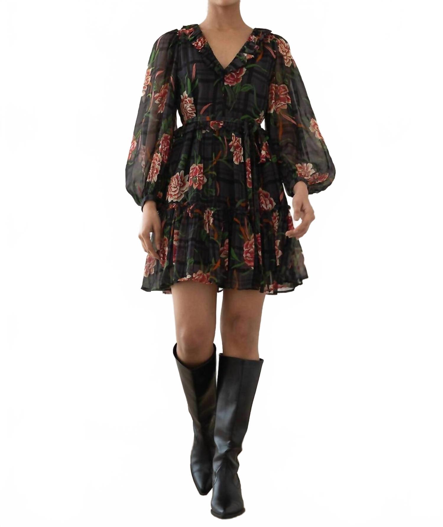 knee length dresses for ladies Banjanan Gracia Dress in Cypress