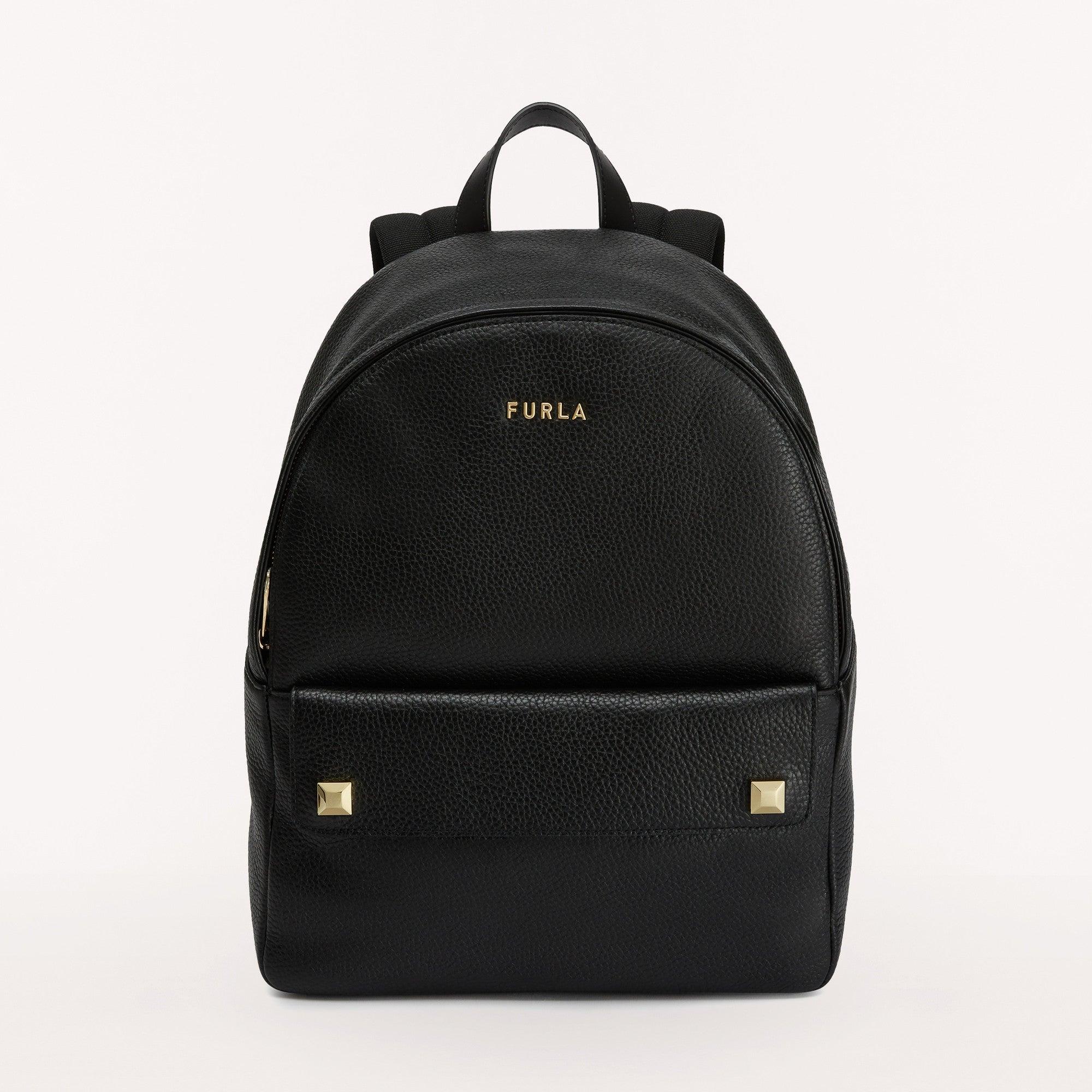 Furla Afrodite Backpack M in Black | Lyst