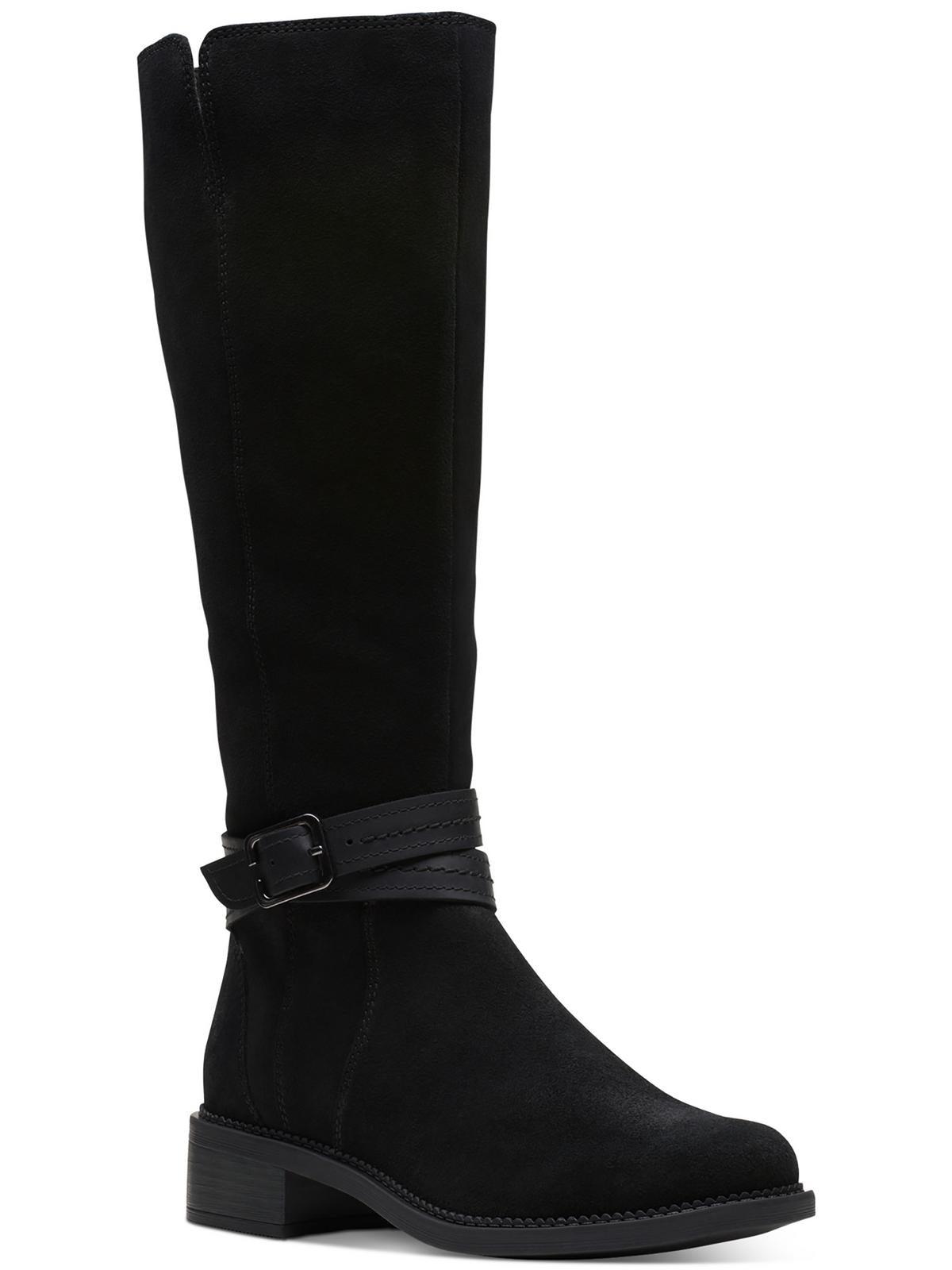 clarks knee high boots
