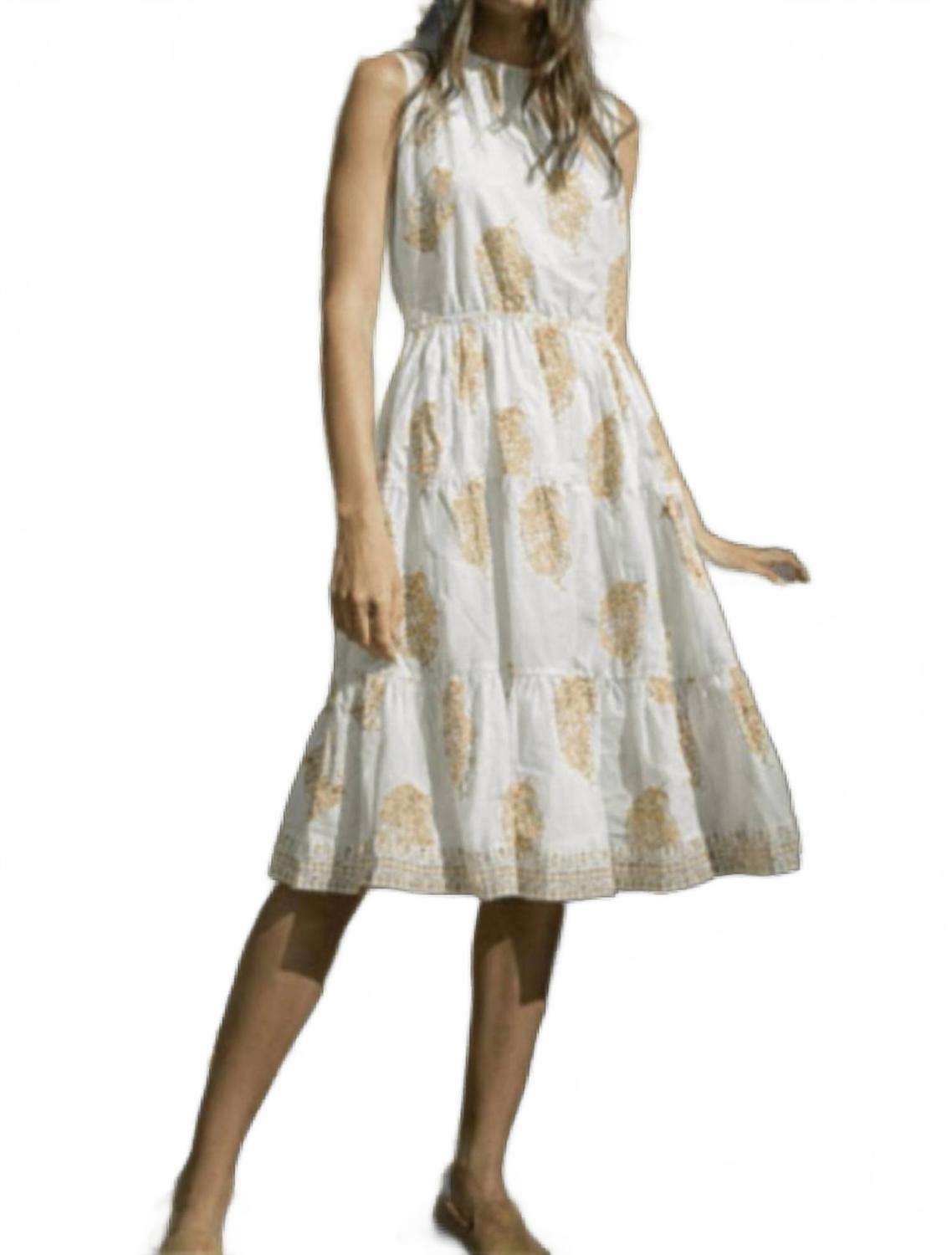 aluna midi dress Guadalupe Aluna Midi Dress in Natural