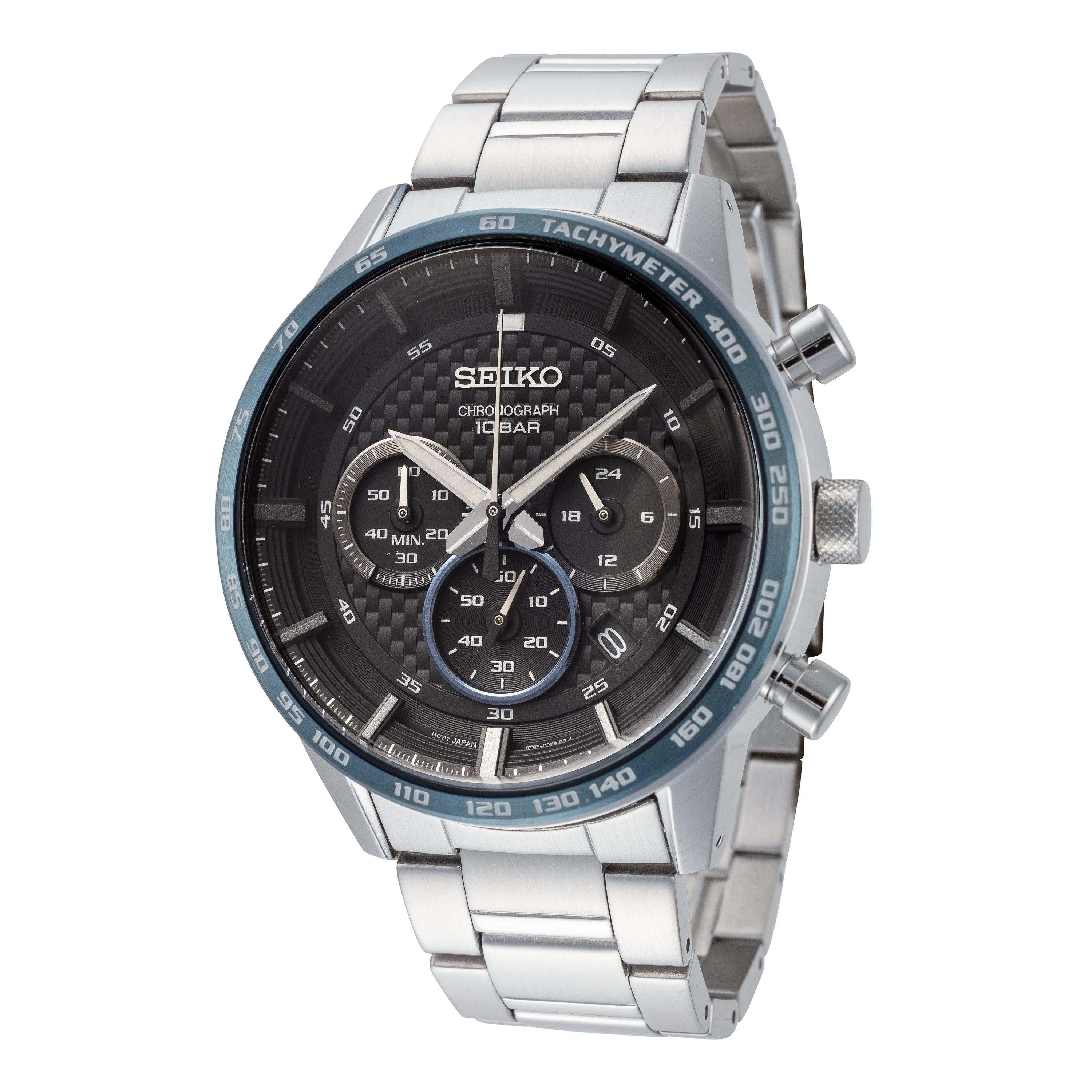 Seiko Neo Sports 45mm Quartz Watch in Metallic for Men | Lyst