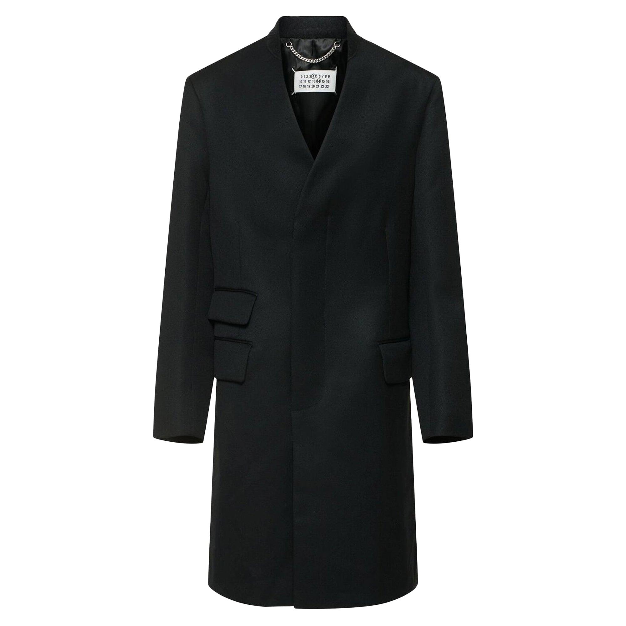 2000aw/Martin Margiela/Oversize Coat/黒 MM6 MAISON MARGIELA OVERSIZED DOUBLE BREASTED LONG COAT
