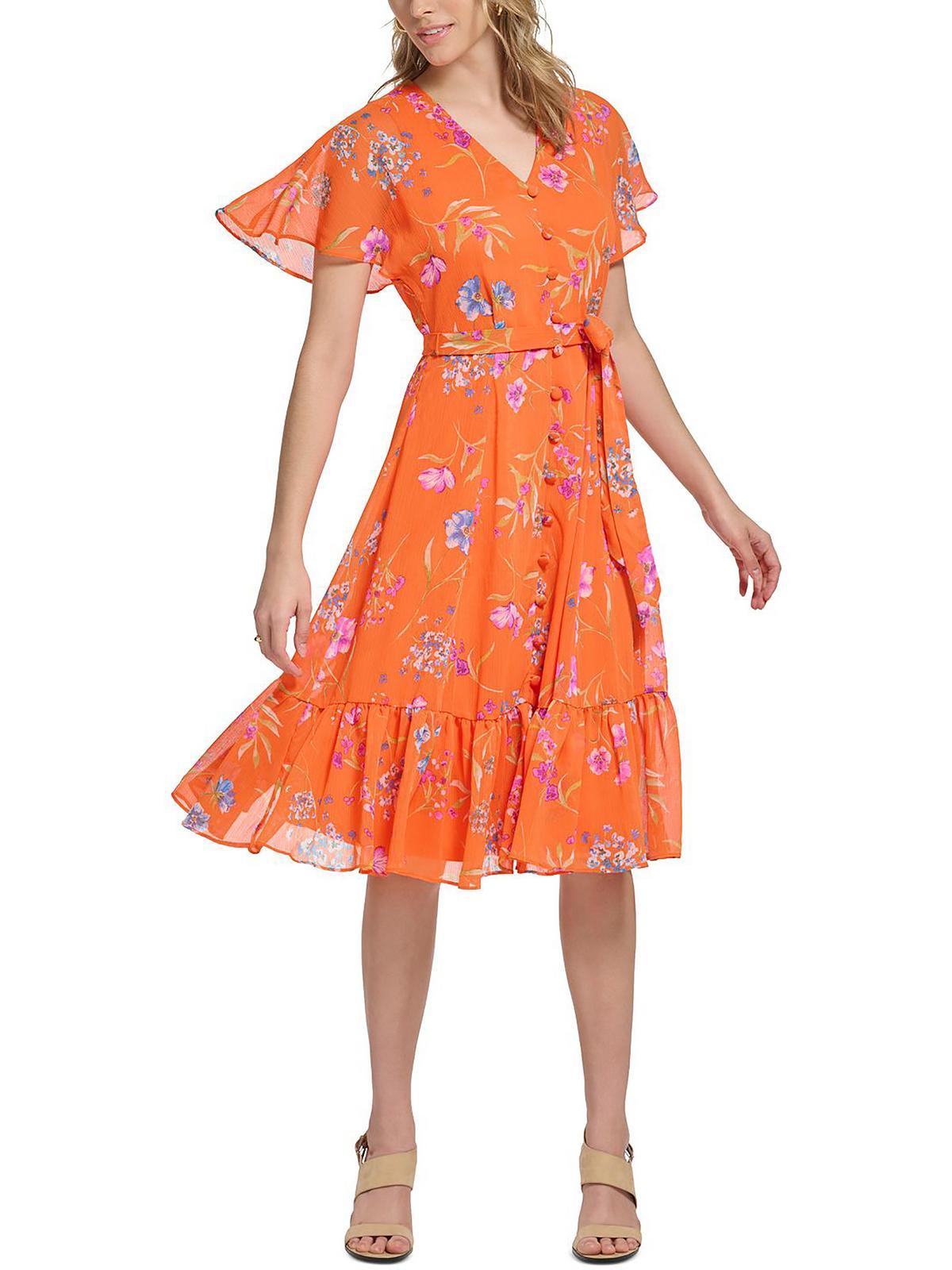 Orange Calvin Klein Clothing for Women Lyst