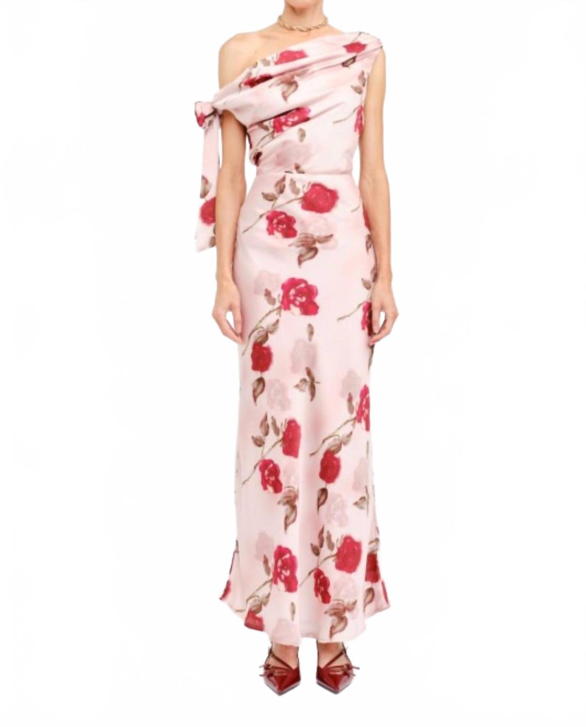 SOFIA The Label Remie Floral Dress in Red | Lyst SOFIA The Label Remie Floral Dress in Red | Lyst