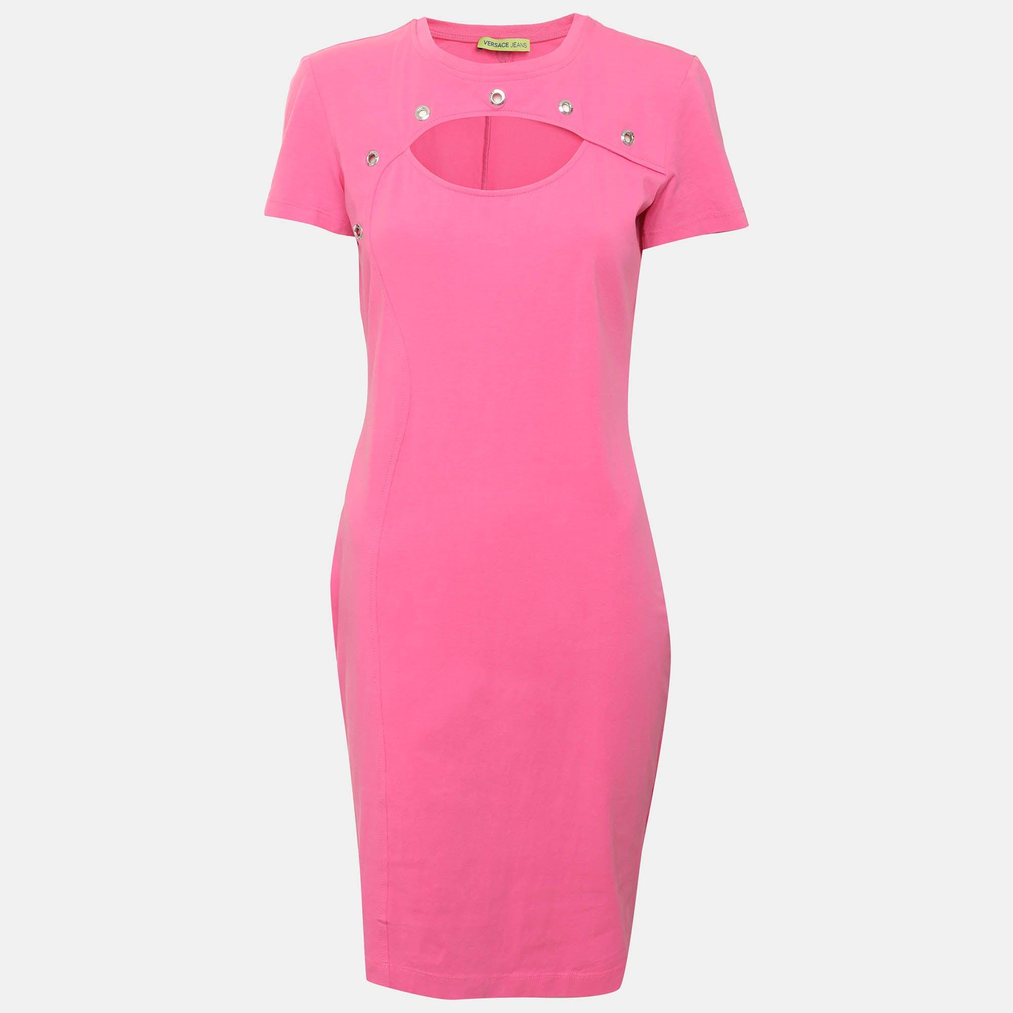 versace stretch neoprene backless dress 1990s Gianni Versace Backless Dress – Shrimpton Couture main image 0