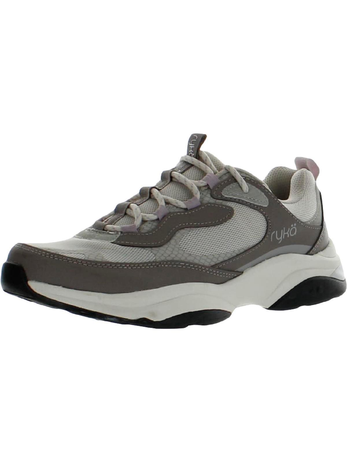 Ryka Noriko Arch Support Cushioned Footbed Walking Shoes in Gray Lyst