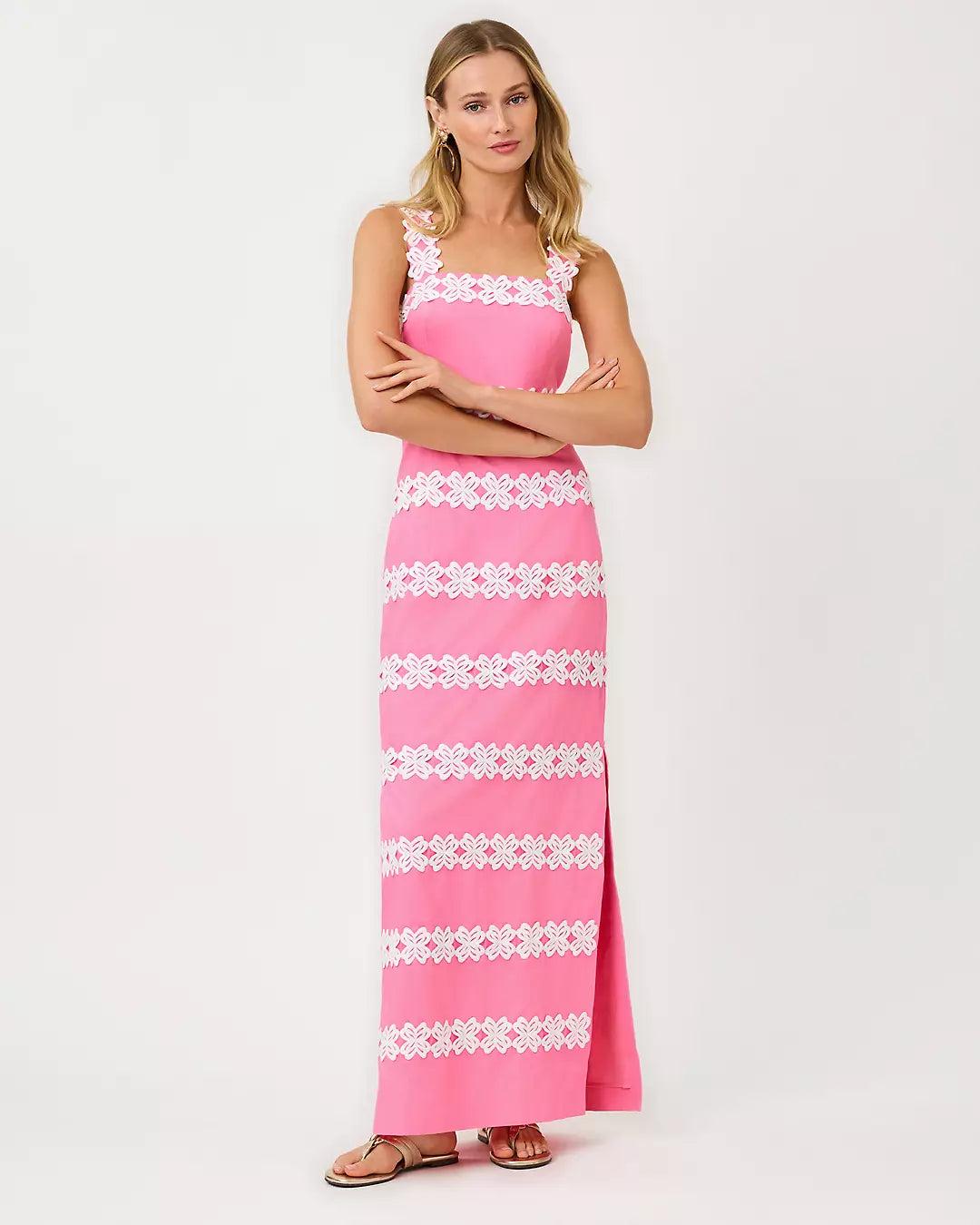 chiffon maxi dress red Red Chiffon Maxi Dress with Long Sleeves and Fit Flare Silhouette  Xiaolizi