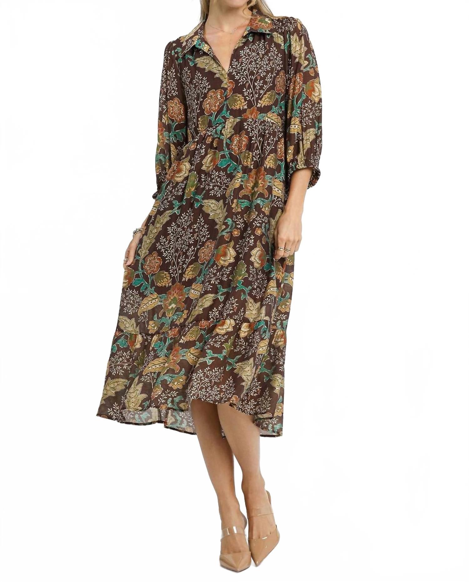 Brown Umgee Dresses for Women | Lyst