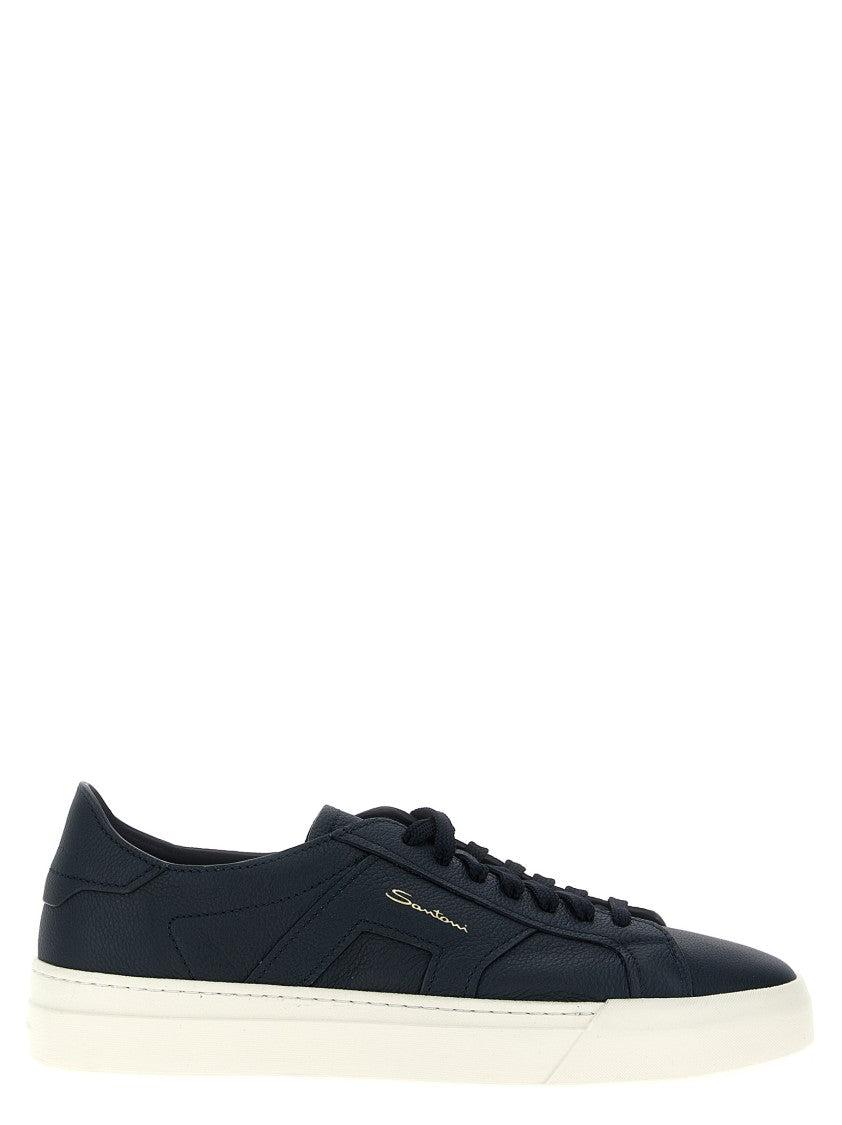 Santoni 'Double Buckle' Sneakers in Blue for Men | Lyst Santoni 'Double Buckle' Sneakers in Blue for Men | Lyst