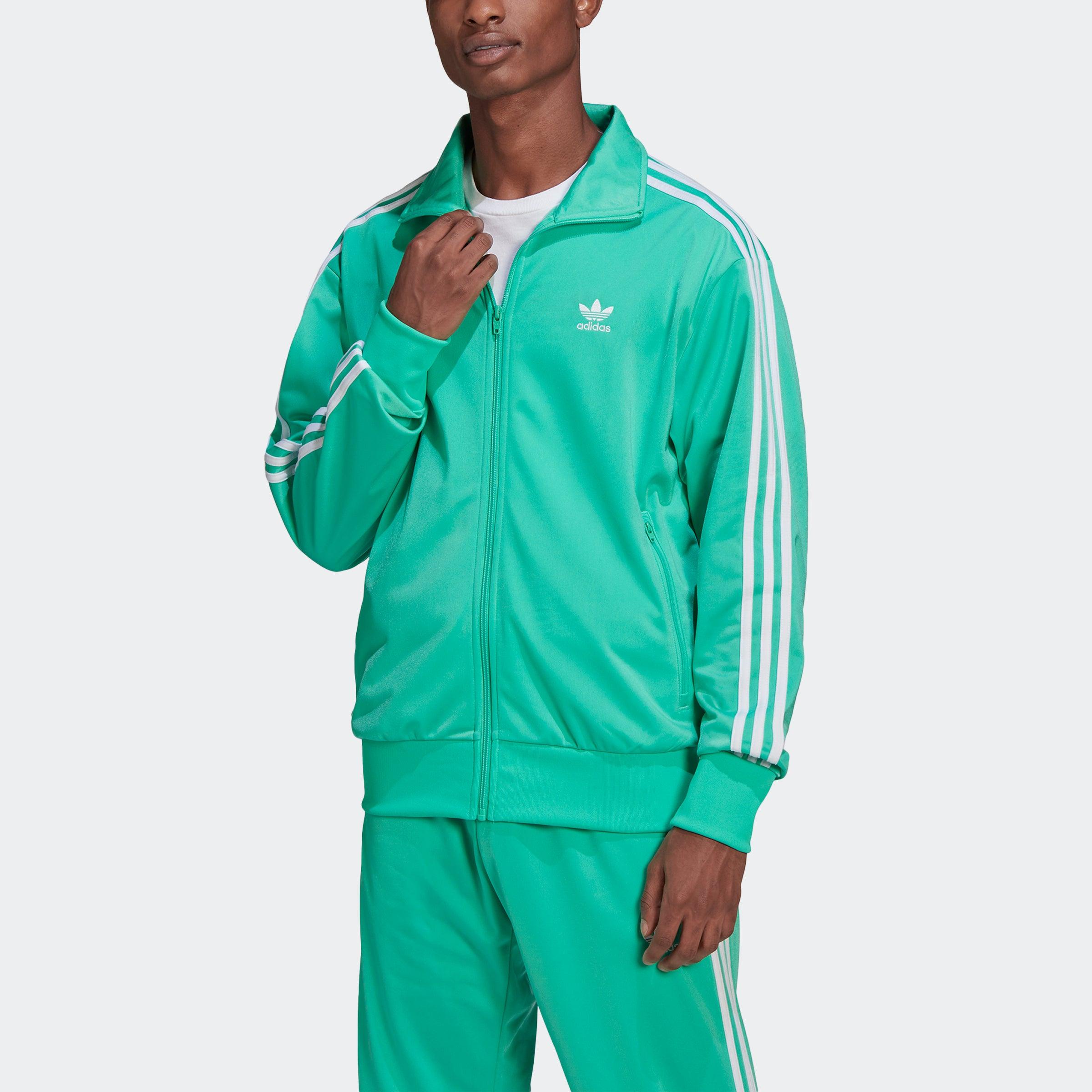 adidas Adicolor Classics Firebird Track Jacket in Green for Men | Lyst