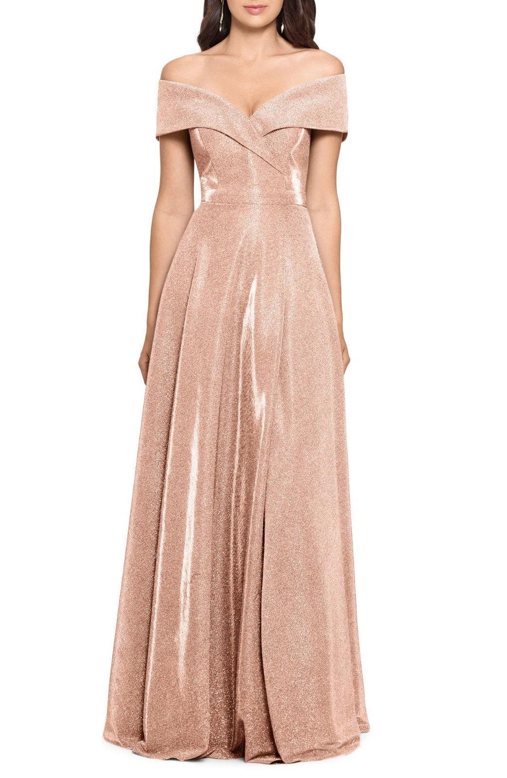 white christmas dresses Faviana S10812 Long Pink Lace Prom Dress